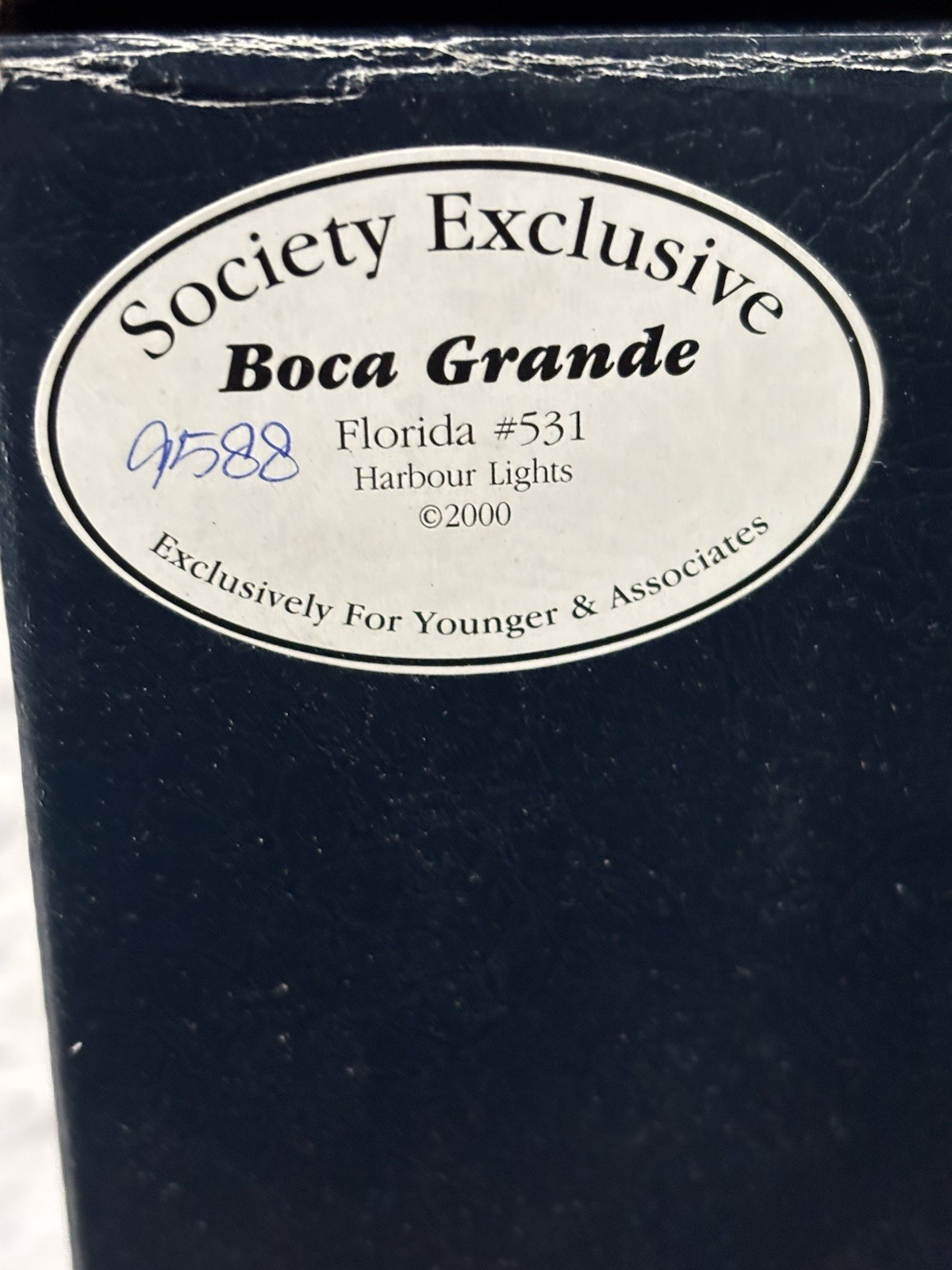Harbour Lights Society Exclusive Boca Grande FL Lighthouse Resin Miniature #9558