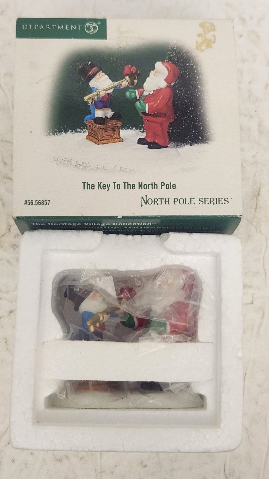 Department 56 North Pole Series The Key To The North Pole #56.56857 Nice