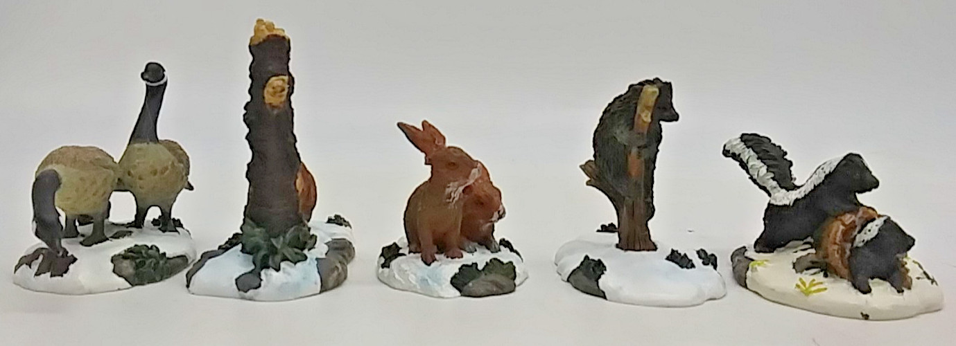 Department 56 Heritage Village Woodland Wildlife Animals Small Set 5 #56.55525