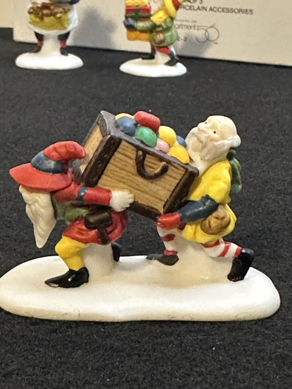Dept 56 Toymaker Elves 5602 Heritage Collection North Pole Series Retired 1995