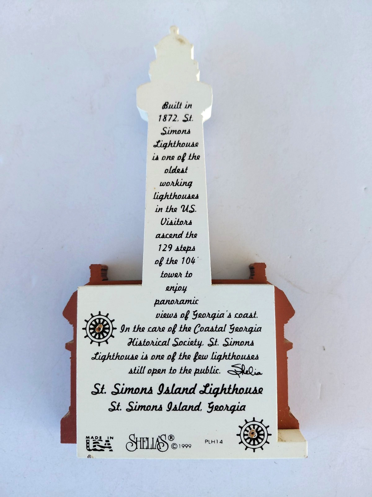 Shelia’s Collectibles Lot of 3 GA Islands St. Simons Tybee Lighthouse