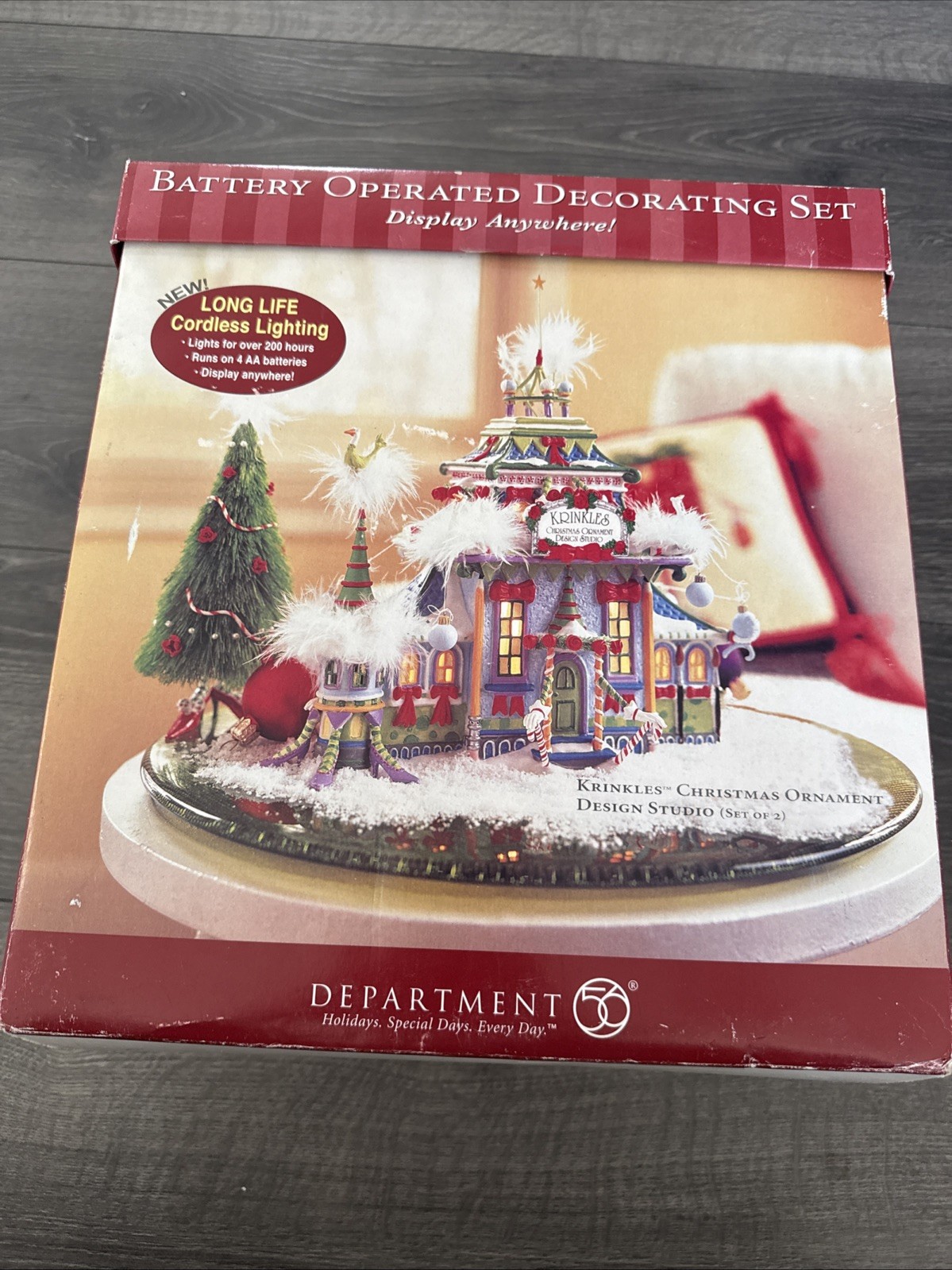 Department 56 Kringles Christmas Ornament Design Studio Beautiful