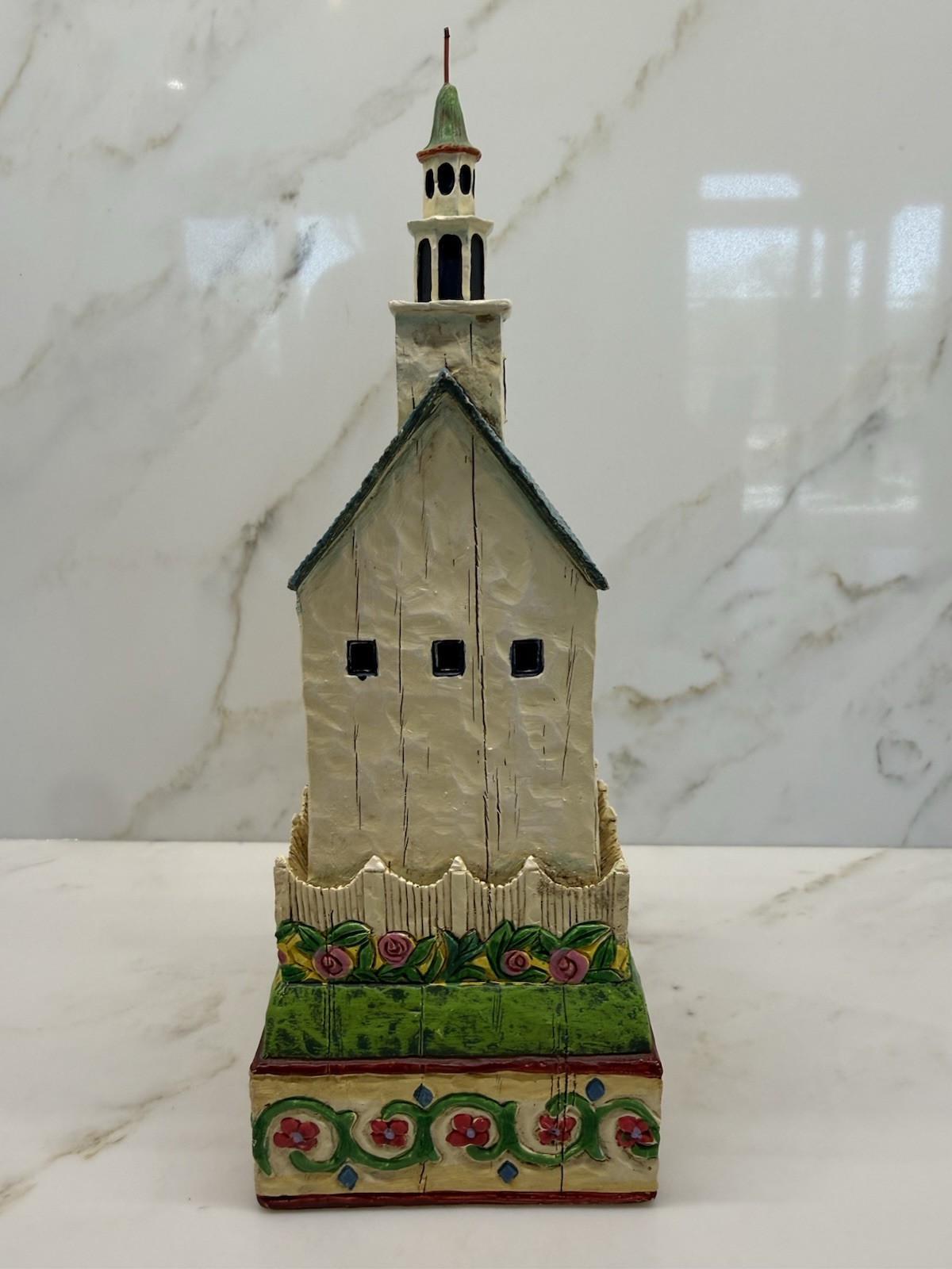 Heartwood Creek by Jim Shore Church Village Resin 2004 Folk Art