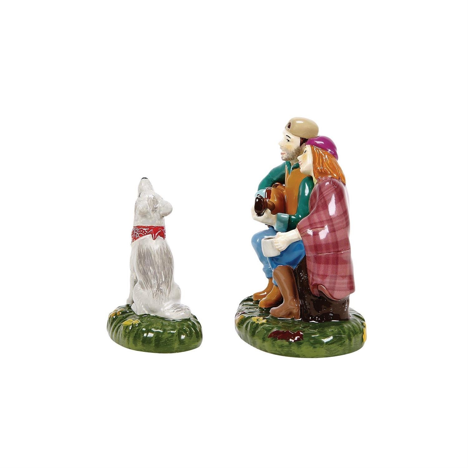 Dept 56 FIRESIDE SERENADE SET/2 Halloween/Harvest Village 6018344 BRAND NEW