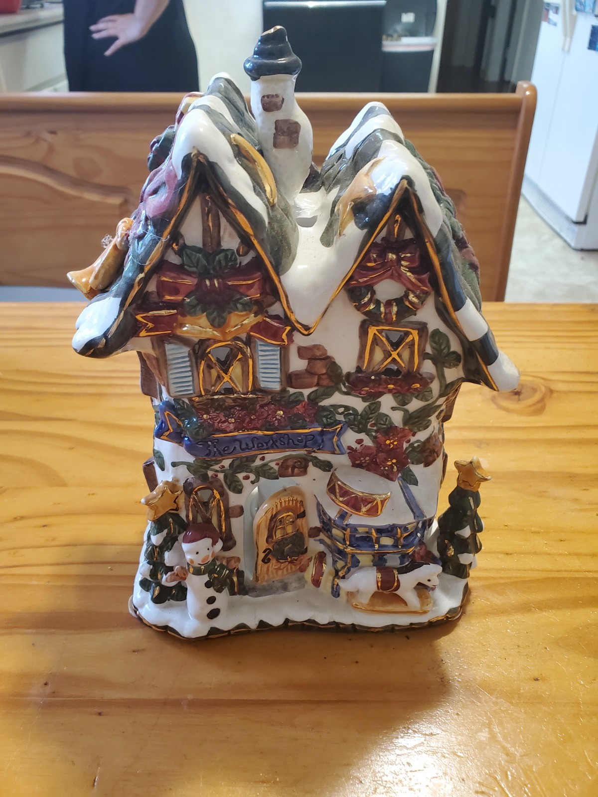 Christmas House Ceramics From 1980S kMart