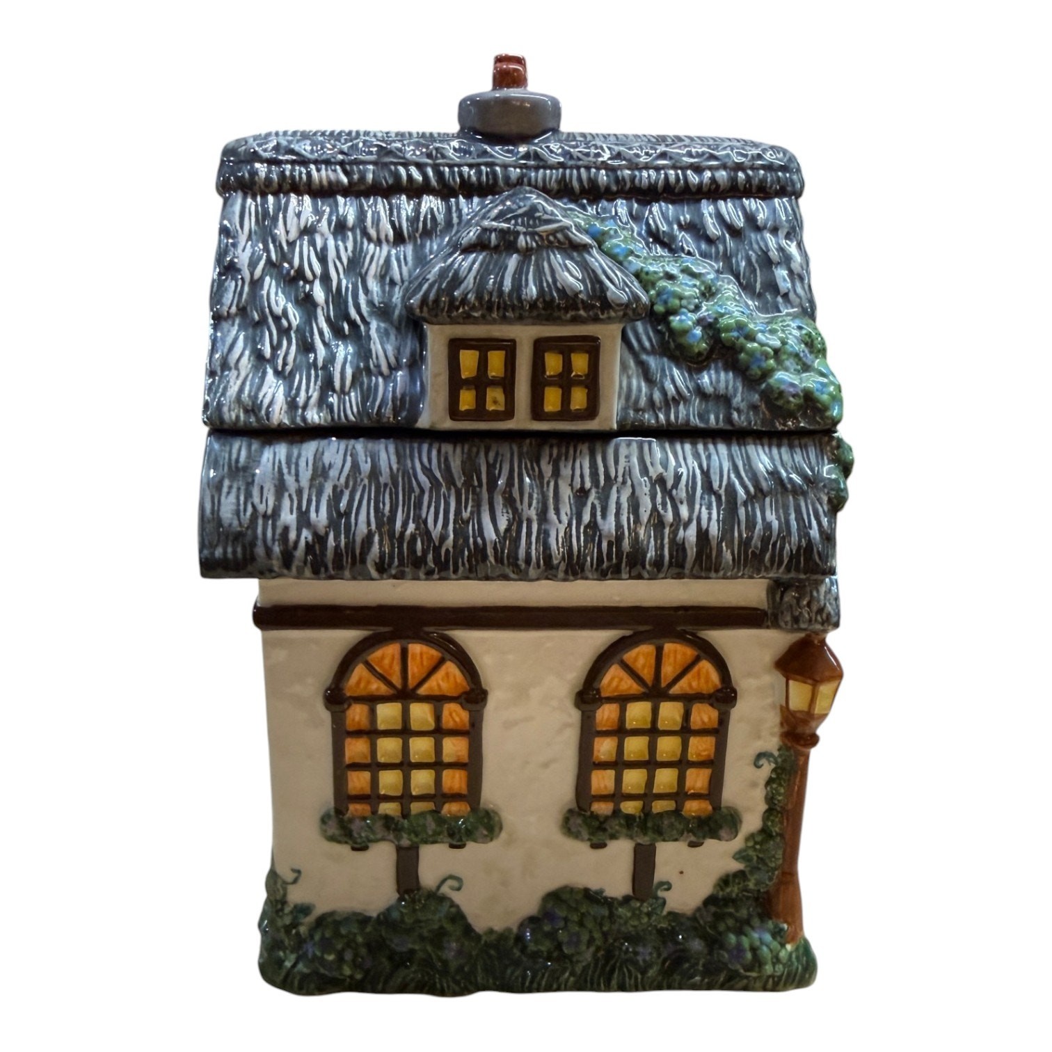 Thomas Kinkade Kitchen Cafe Canister Hawthorne Village Cottage A0773