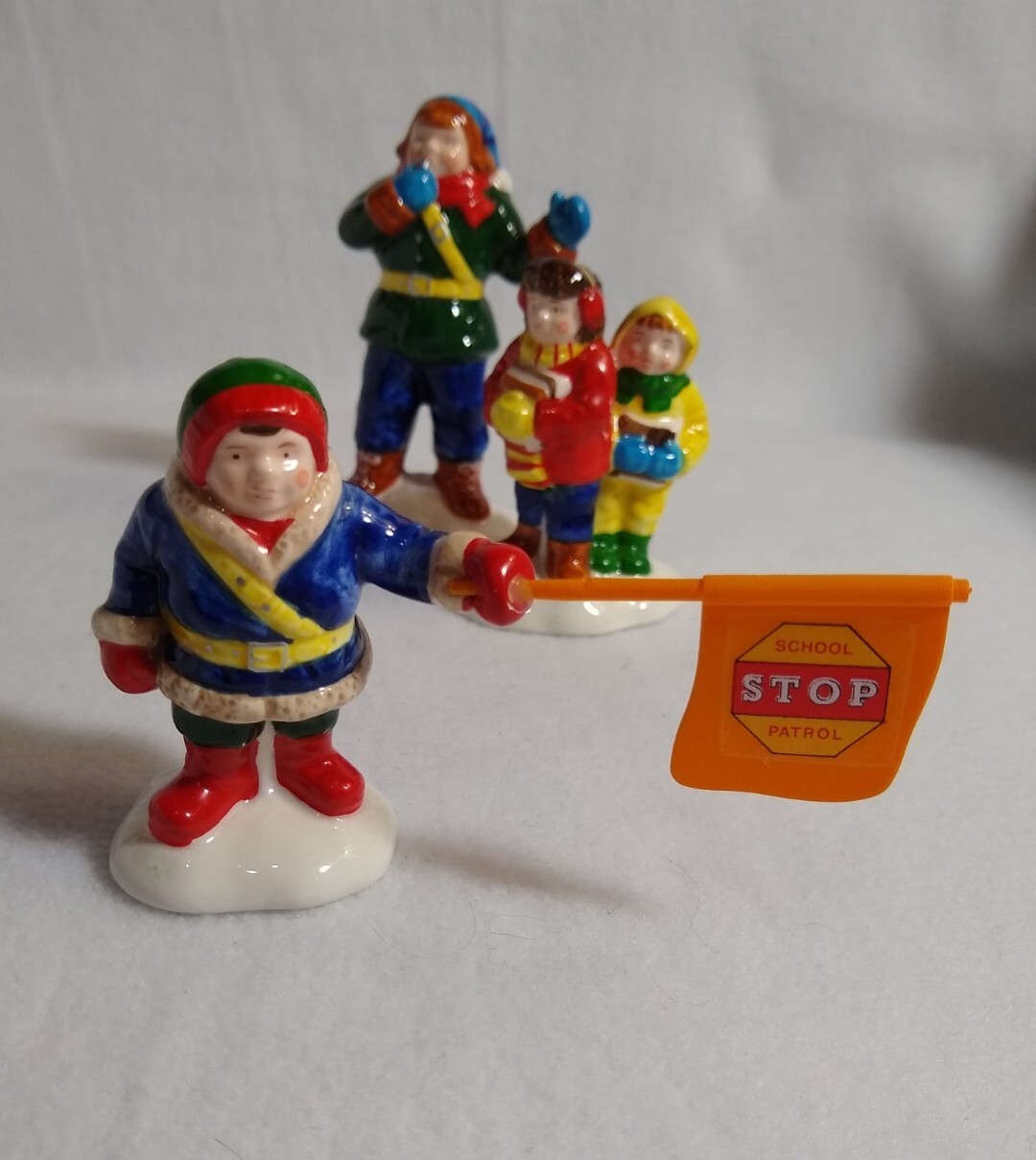 Department 56 “Safety Patrol” #5449-6 Snow Village Series Accessories Set no box