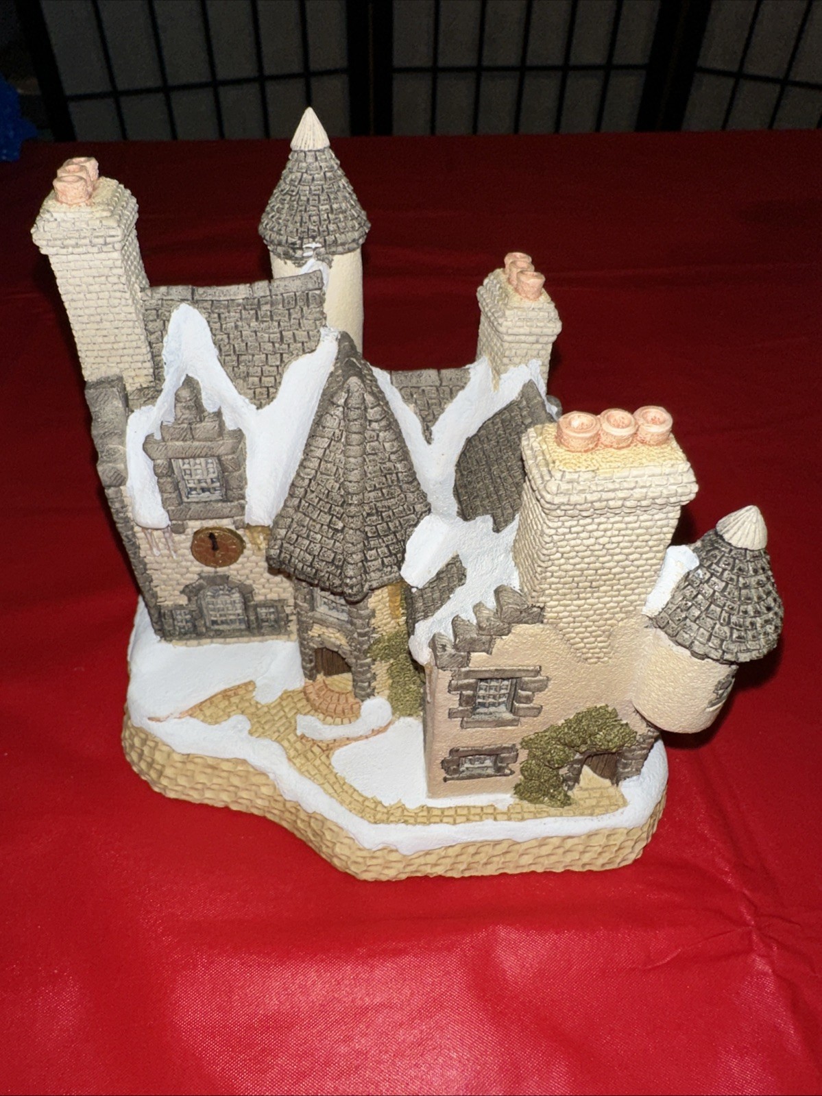 DAVID WINTER 1988 Cottage A Christmas In Scotland & Hogmanay Box & COA