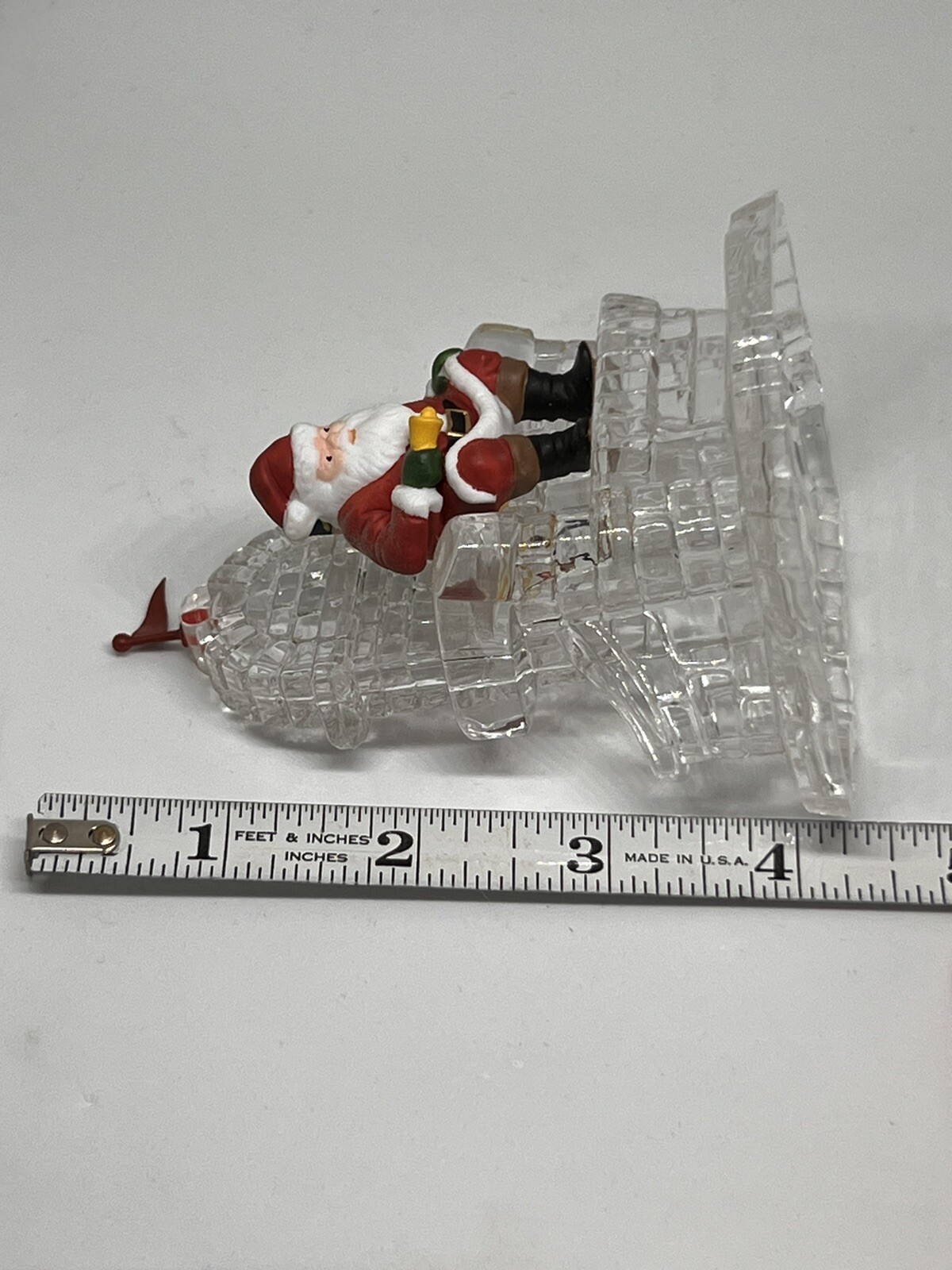 Dept. 56 Need More Toys Porcelain “Santa Sitting On ICE” Throne Figure 56365