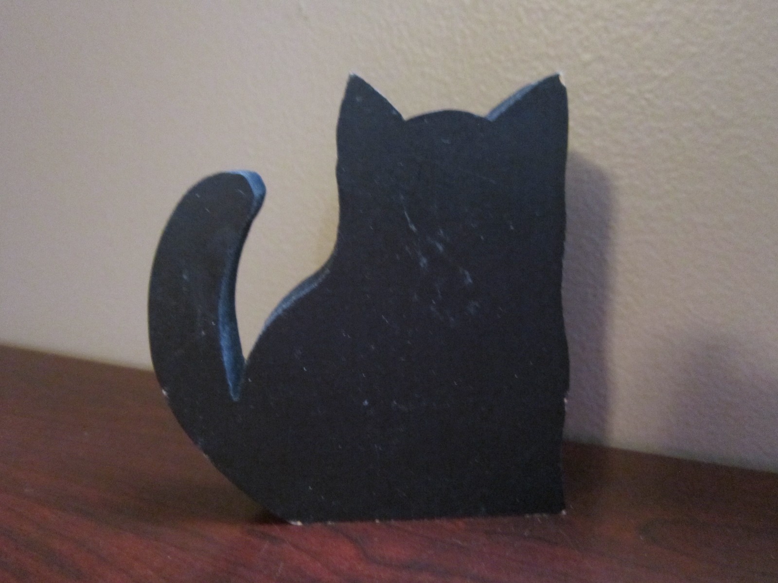 CASPER THE CAT SILHOUETTE CUTOUT CAT’S MEOW VILLAGE FROM BIRELY PLACE MD BLOCK