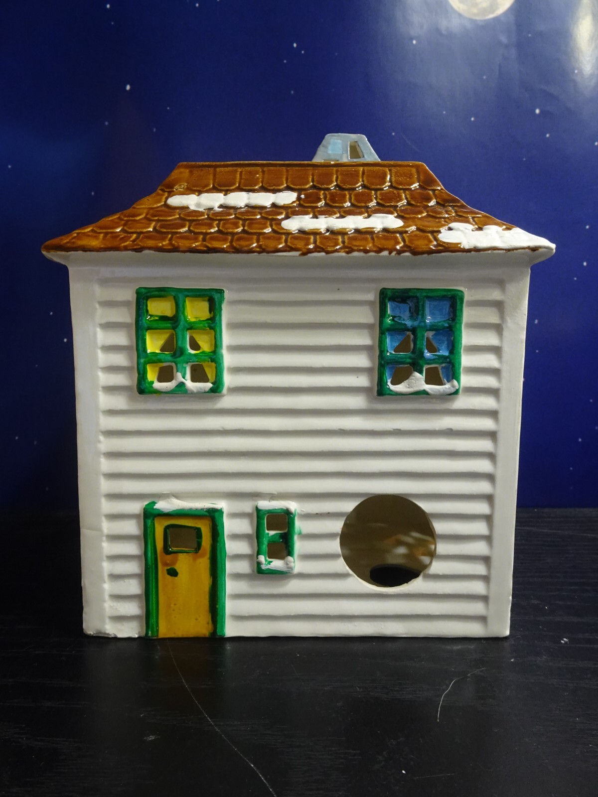 DEPT 56 OSV Flower Shop Snow House Series 50822 1982 W/Light NO BOX VGUC RARE