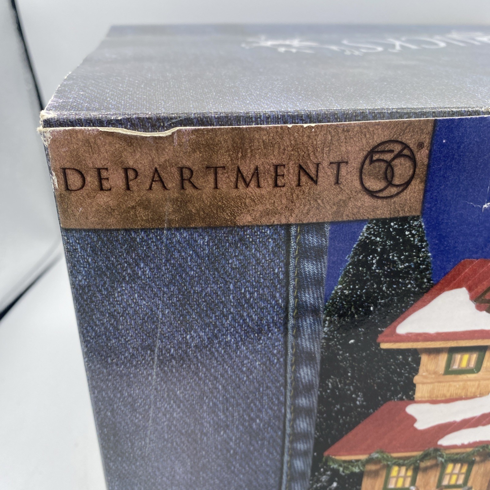 Department Dept 56 Snow Village Bucks County Horse Barn New Box 56.55049