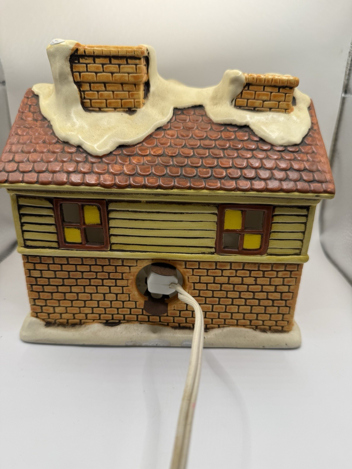 Vintage Christmas House Bakery by Geo Z Lefton 1988 Retired Colonial Village
