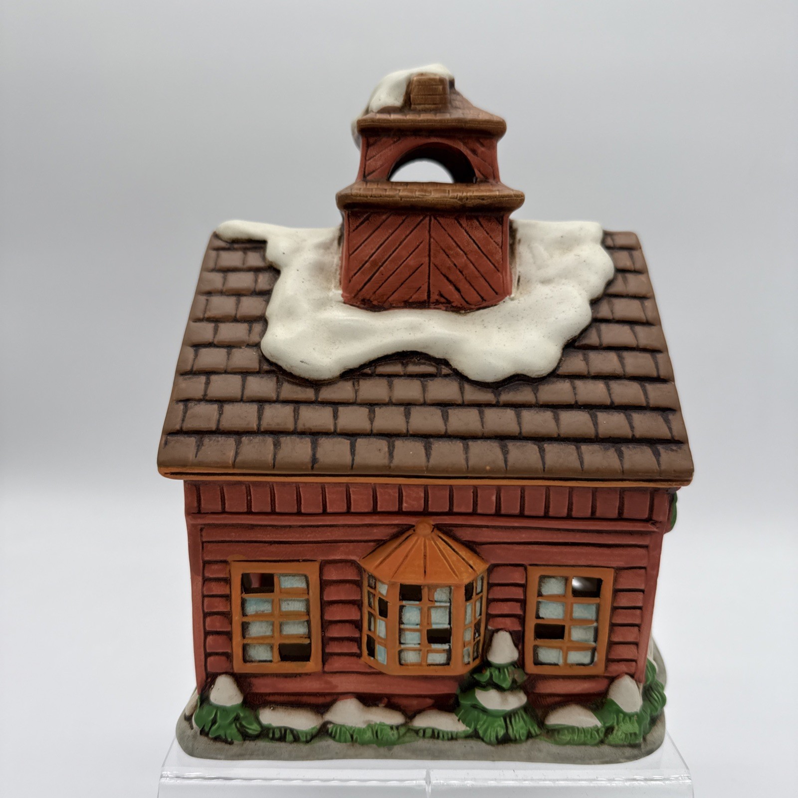 Lefton Colonial Village Schoolhouse #05821, 1986 by Byron Wood