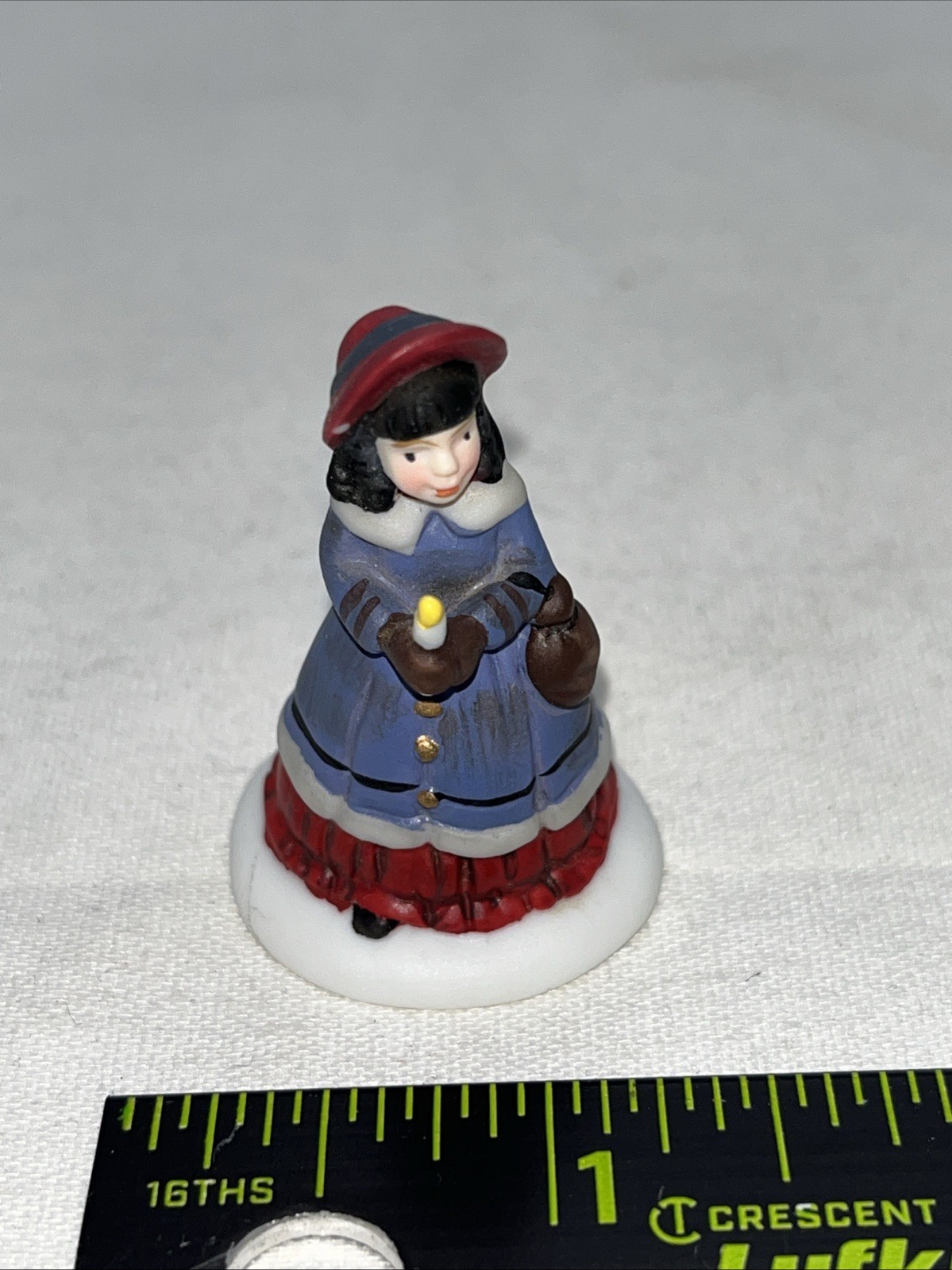 DEPT 56 Christmas Village H.V. Series REPLACEMENT FIGURE Girl Holding Candle