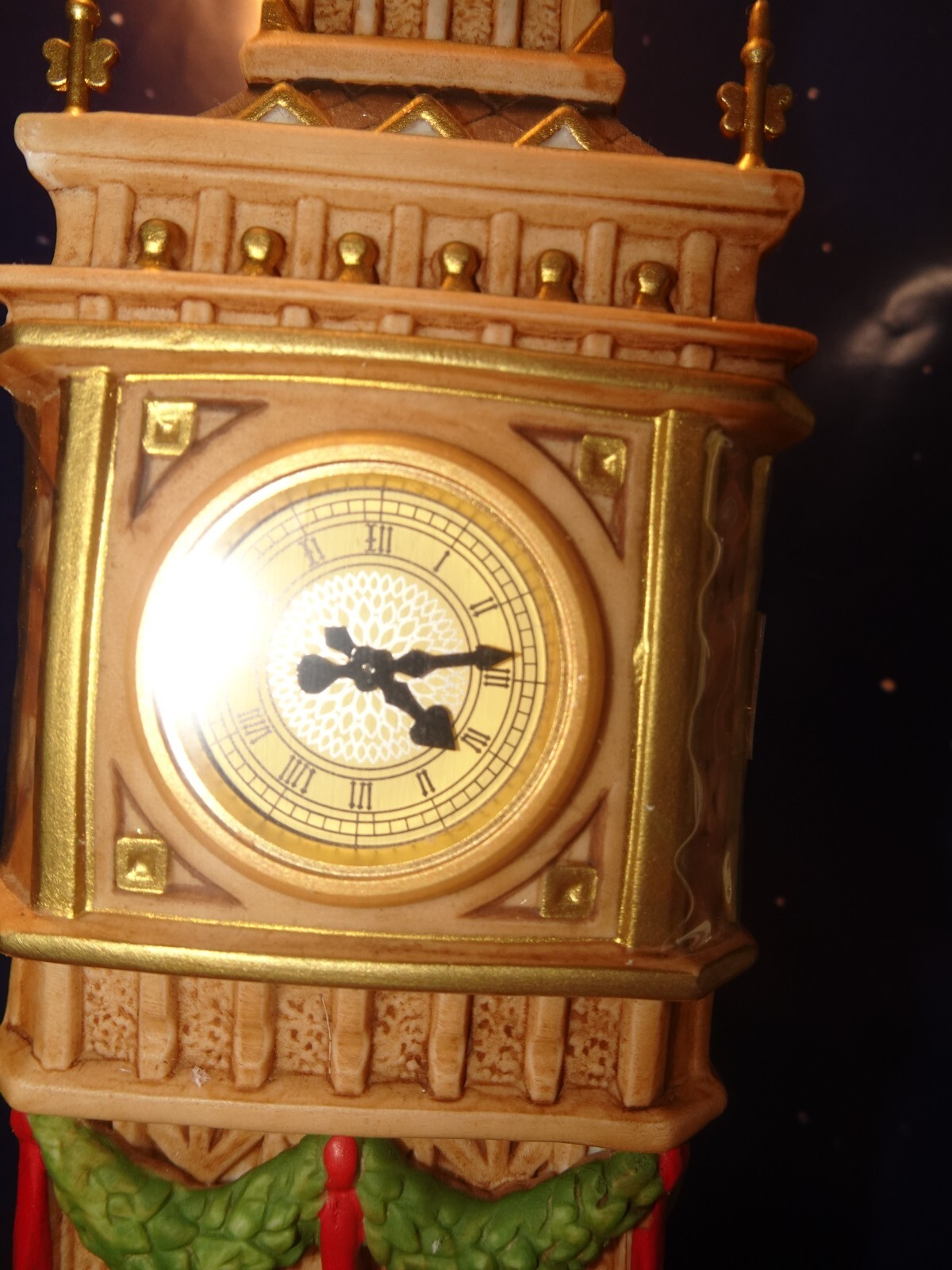 DEPT 56 DV Big Ben Historical Landmark Christmas London 58341 1998 NIB