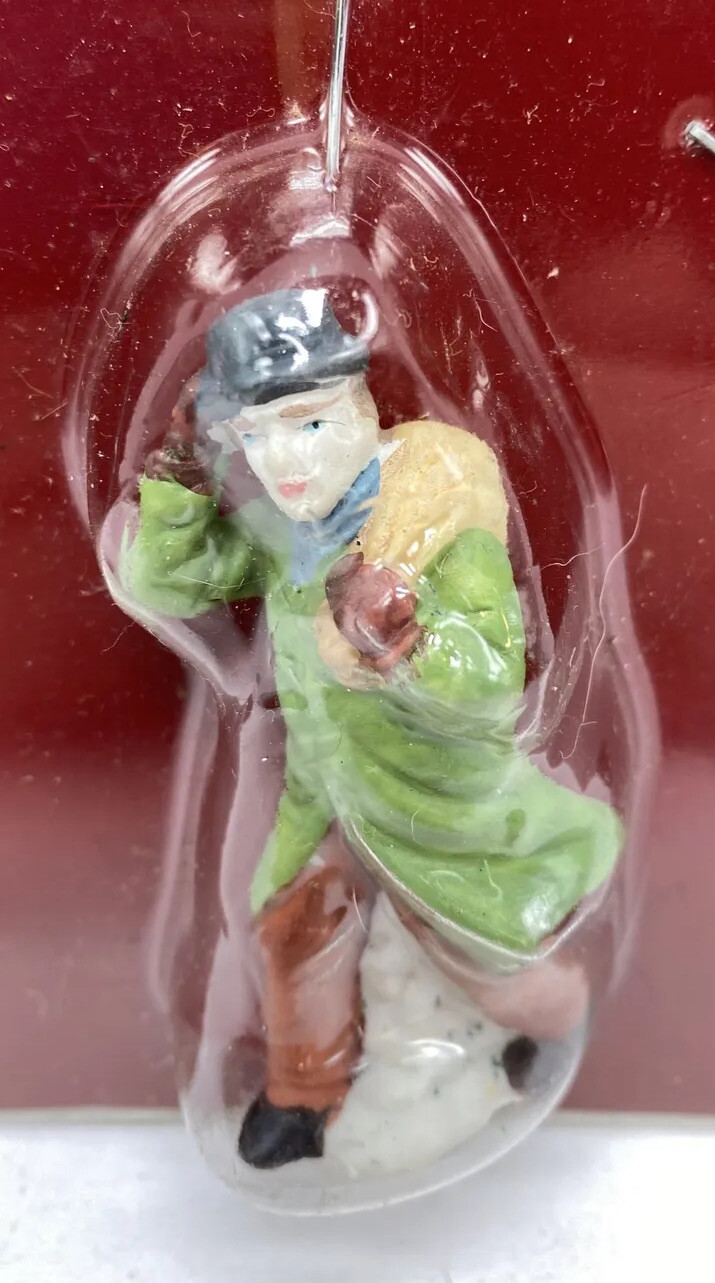 Dickens Collectables Christmas Village Accessory MAN FIGURINE Doll House F6