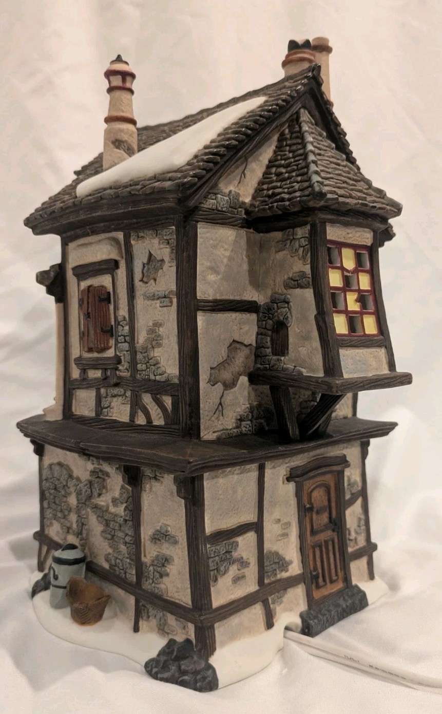 Department 56 Ebenezer Scrooge’s House 58490 A Christmas Carol Village Vintage