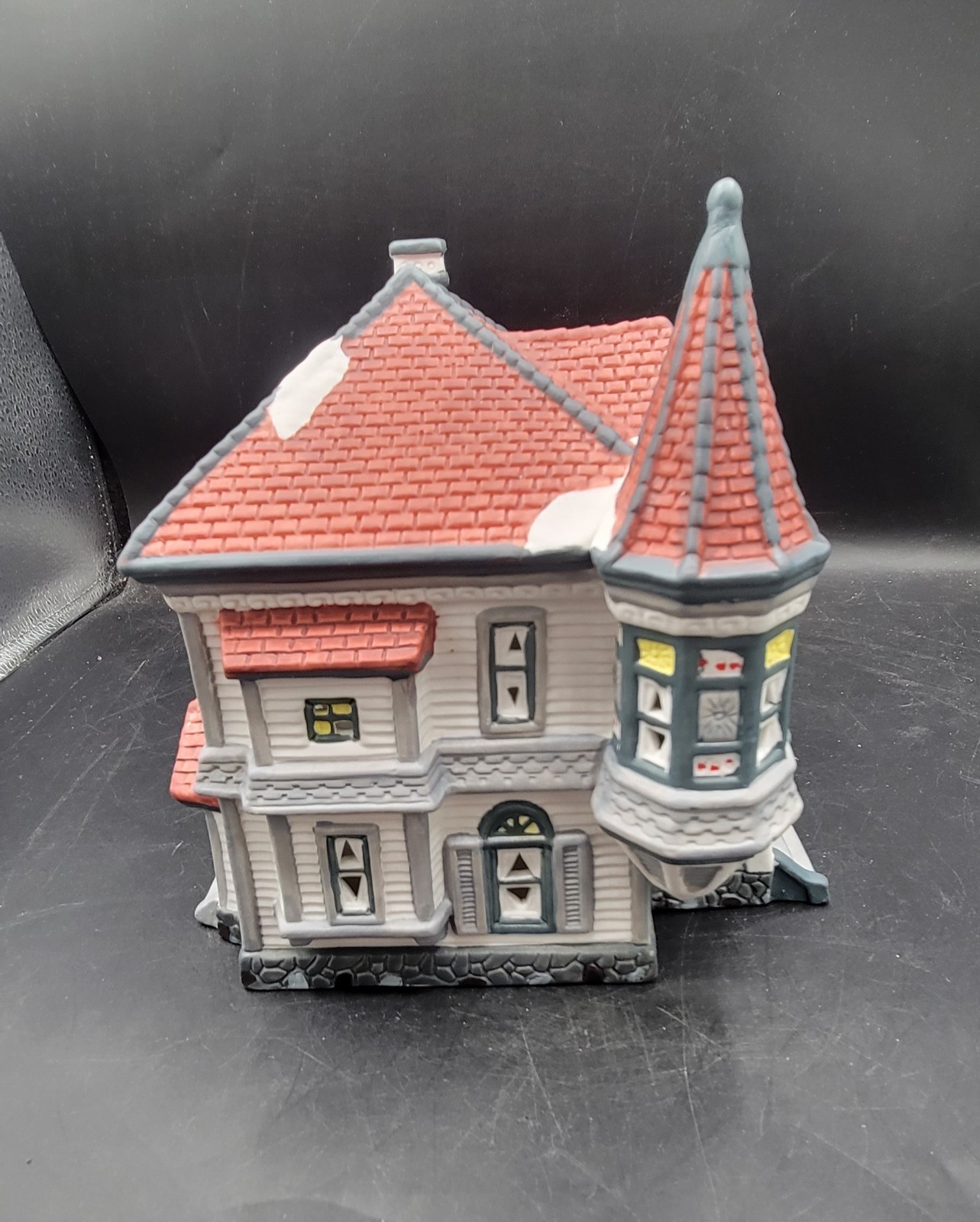 1995 Dickens Collectables Victorian House 266-6253 No Cord Original Box