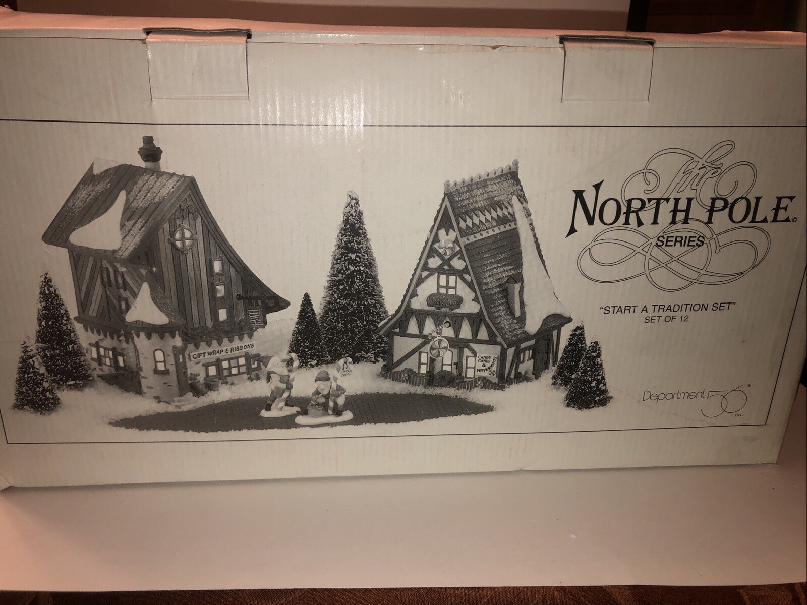 NEW Department 56 The North Pole Series Start a Tradition Set – No Snow