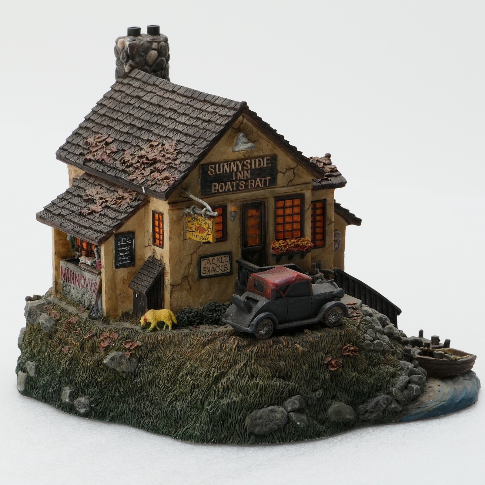 Hadley Terry Redlin Village “That Special Time – Bait Shop” – Box & COA