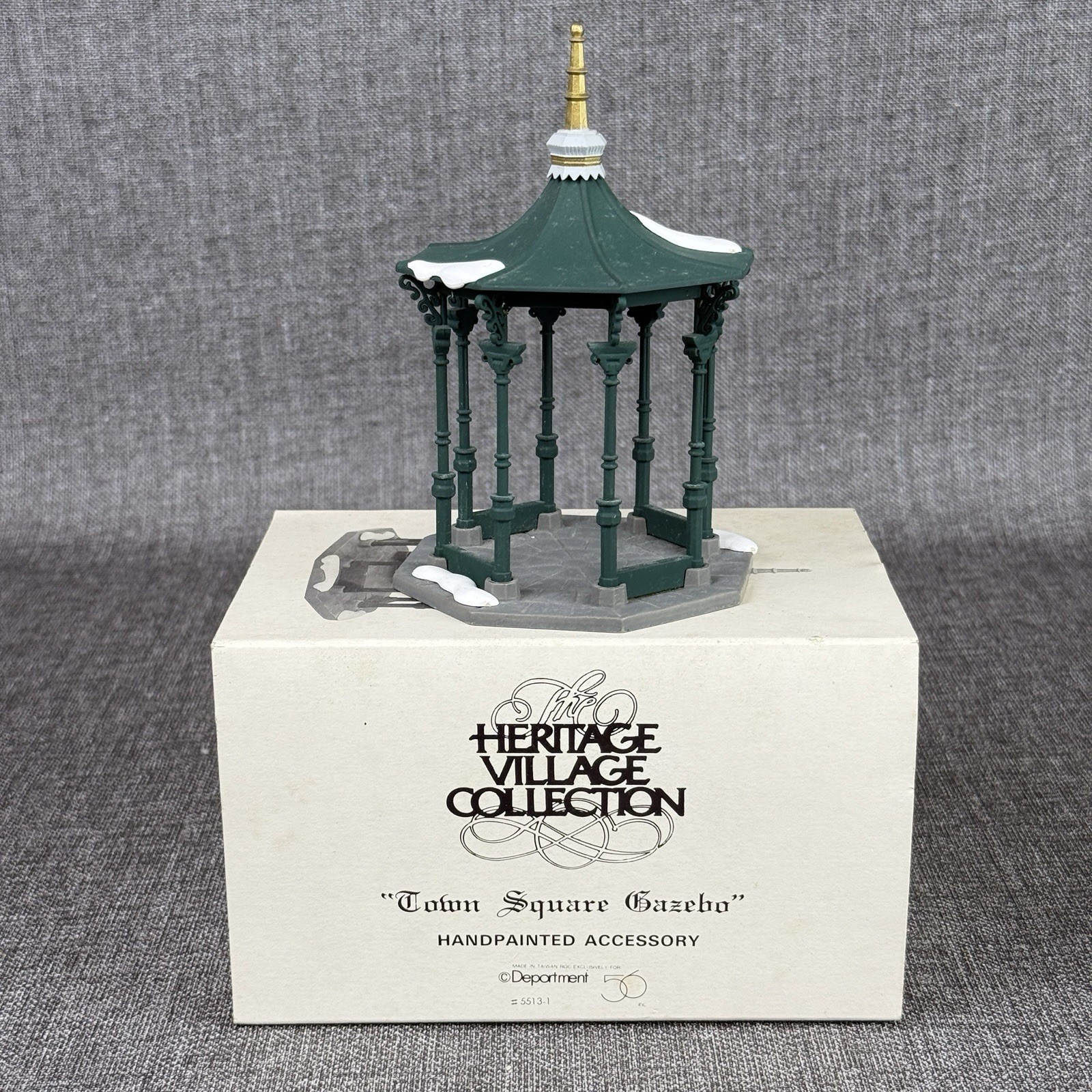 Dept 56 Heritage Village – Town Square Gazebo – #5513-1