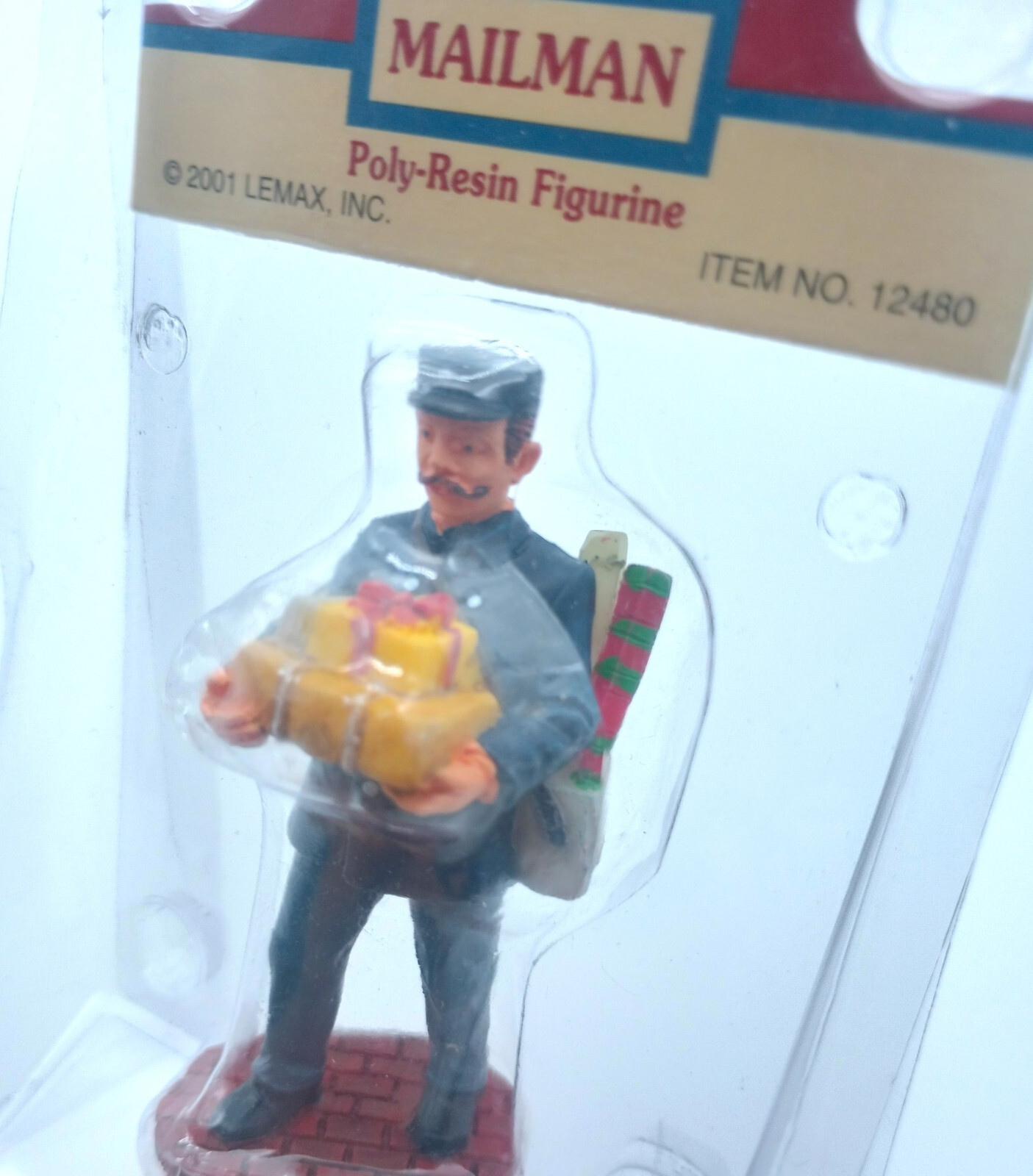 Mailman (#12480) Lemax Village Collection 2001 RETIRED: 2015