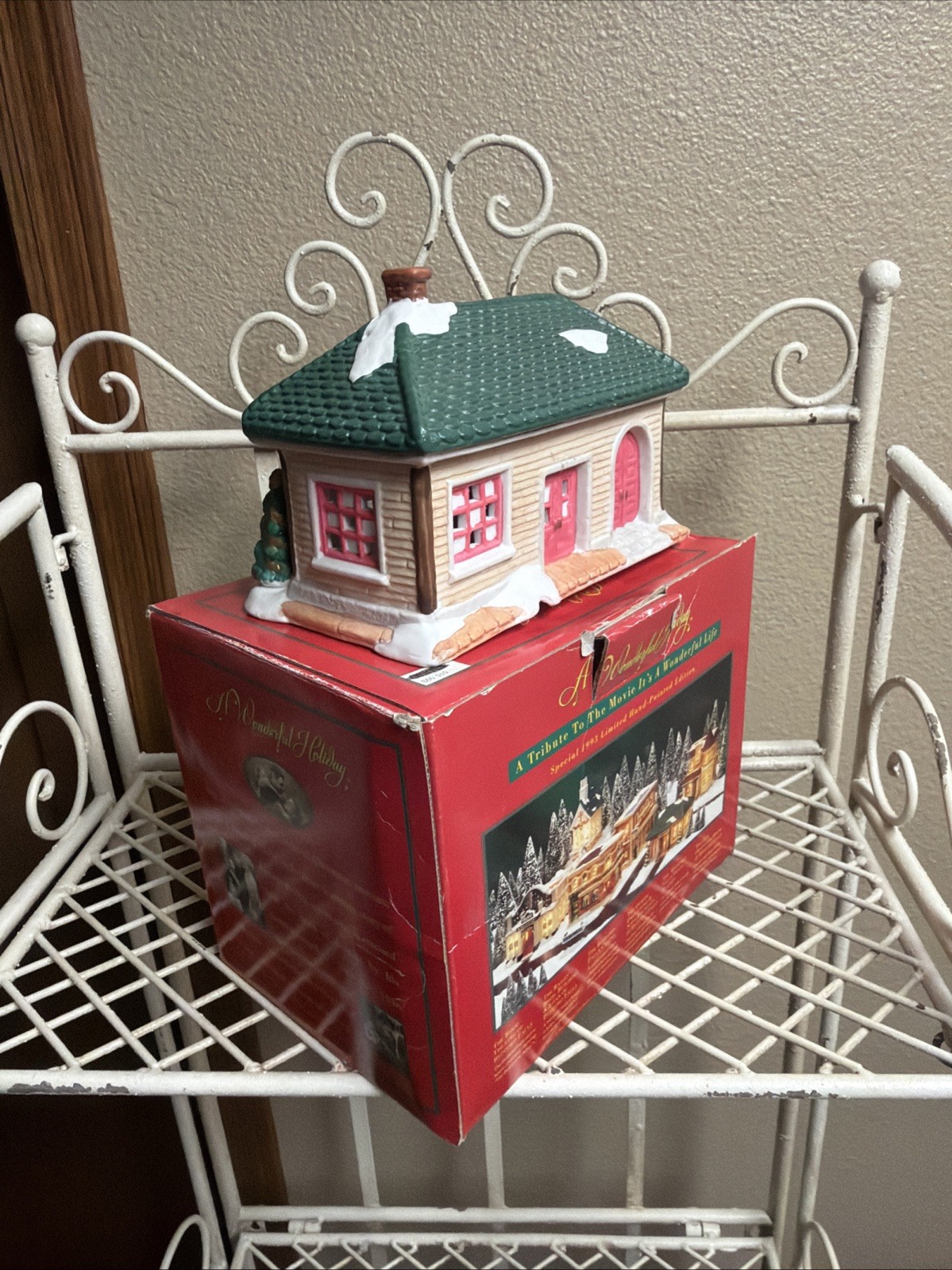 A Wonderful Life Holiday Village Bedford Falls Train Station
