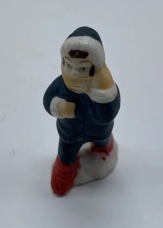 Dickens Collectables Christmas Village Accessory GIRL FIGURINE Dollhouse F49