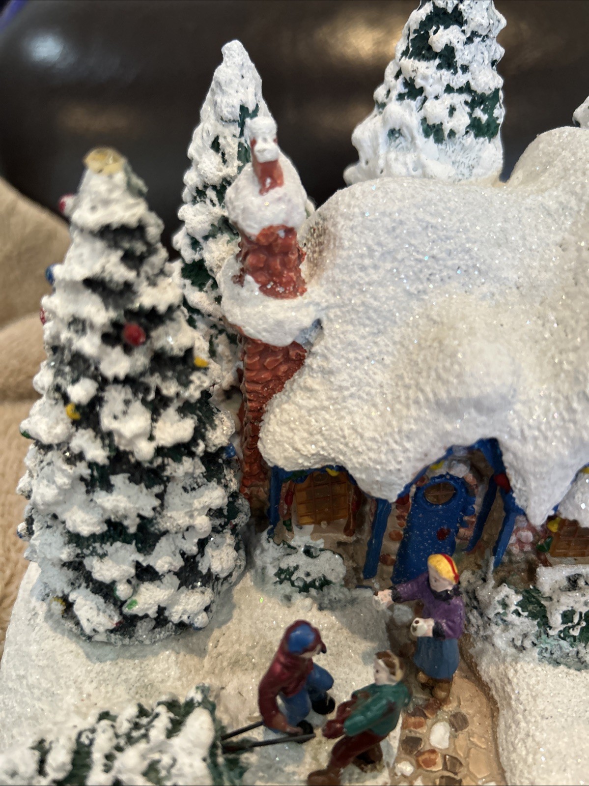 Thomas Kinkade Country Christmas House 2015 Teleflora