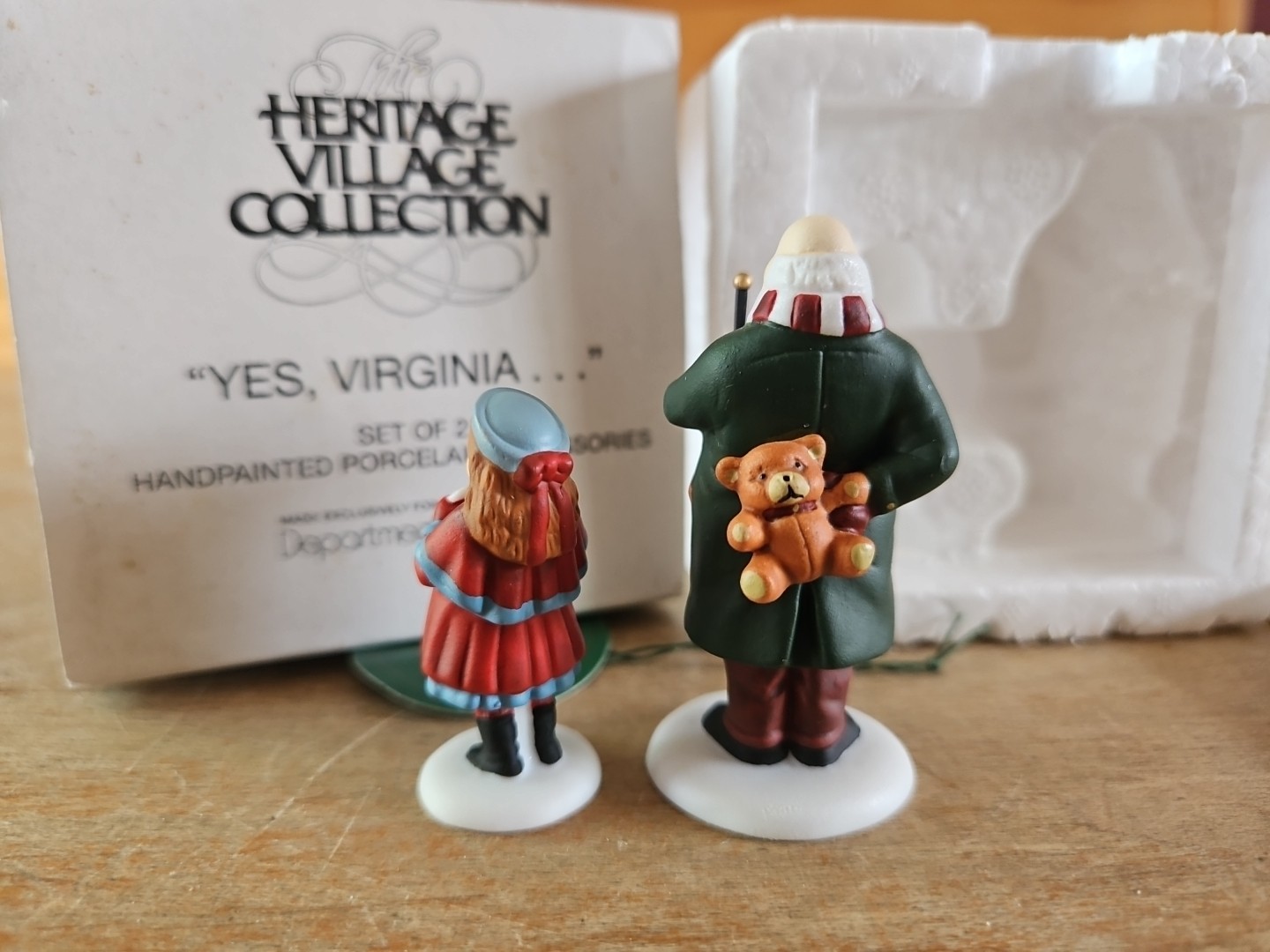 Dept 56 Heritage Village Collection ‘Yes, Virginia…” 58890 NEW IN BOX