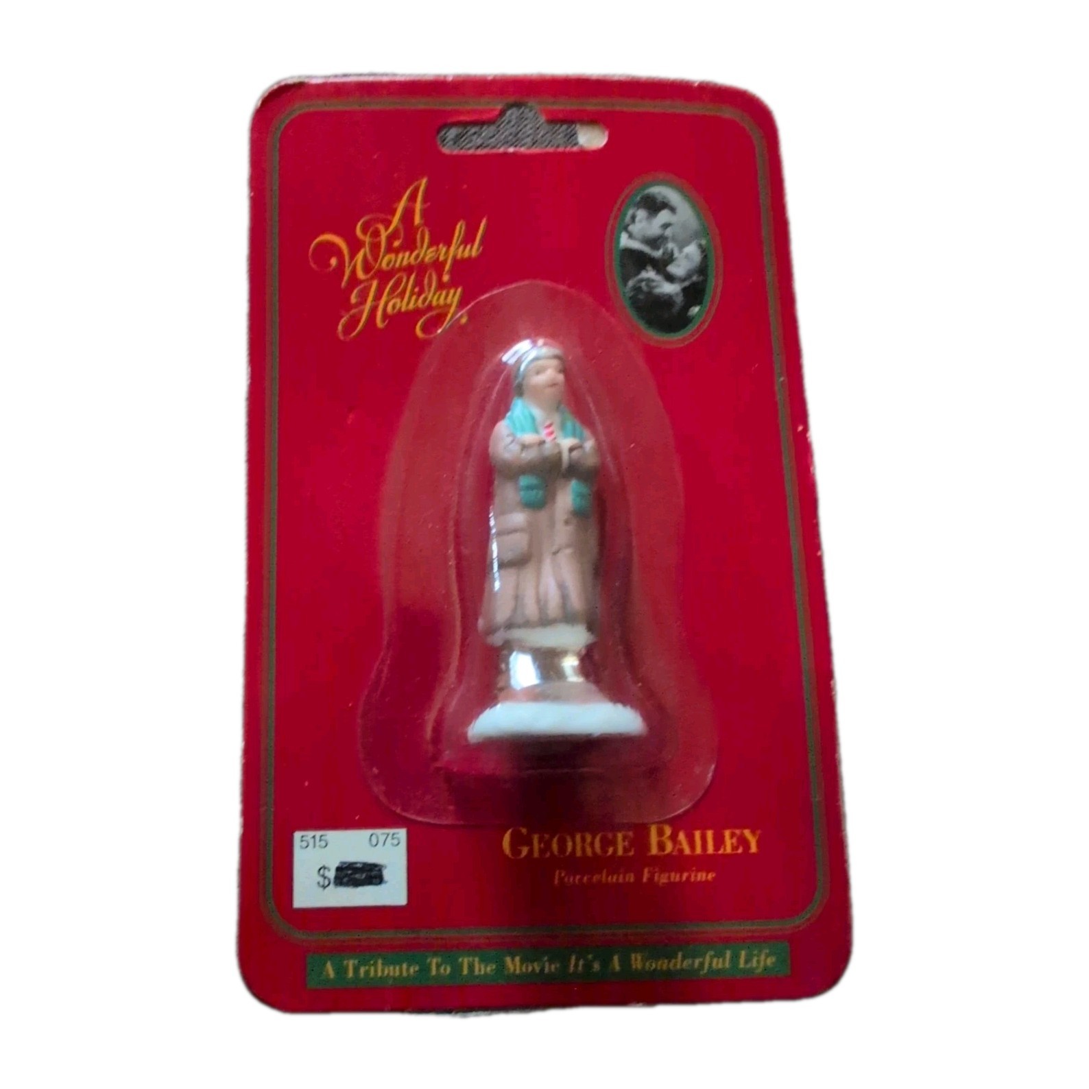 It’s A Wonderful Life George Bailey Porcelain Figurine Dayton Hudson Village