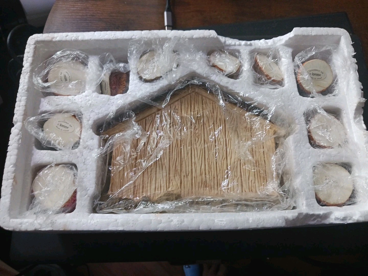 Vintage Lemex Nativity Set Christmas Village Collection
