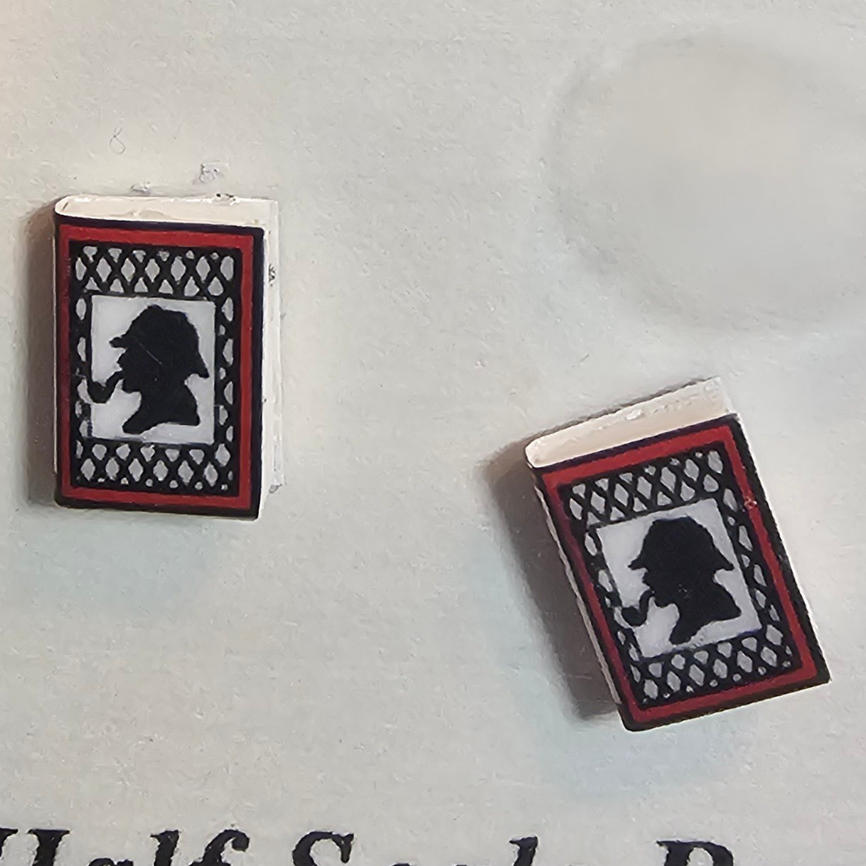 Jacqueline Miniature Books Half Scale Sherlock Holmes Mystery Novels Set H 4821