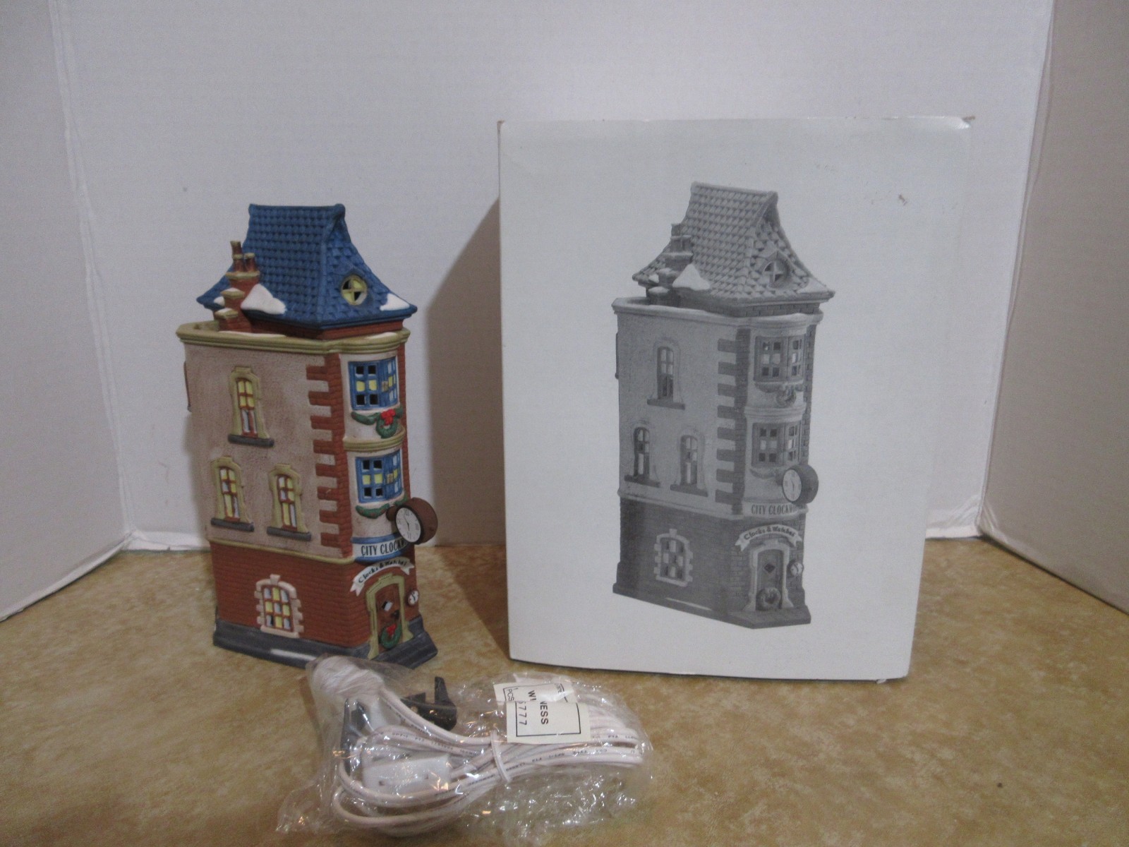 Dept. 56 Heritage Christmas In The City 1992 City Clockworks #5531-0