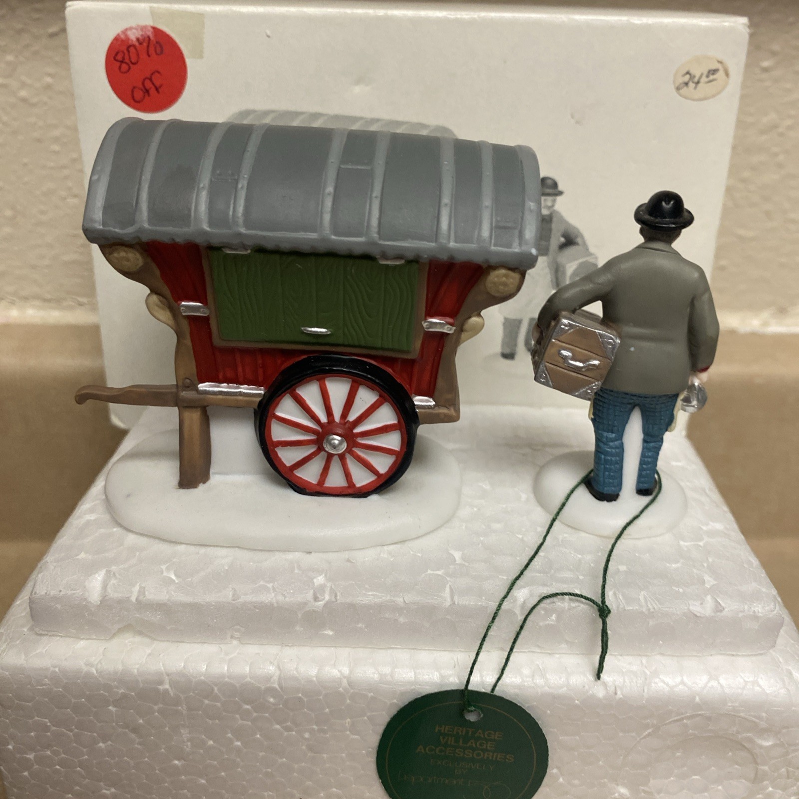 Dept 56 Heritage Village Collection Accessory: “Town Tinker”