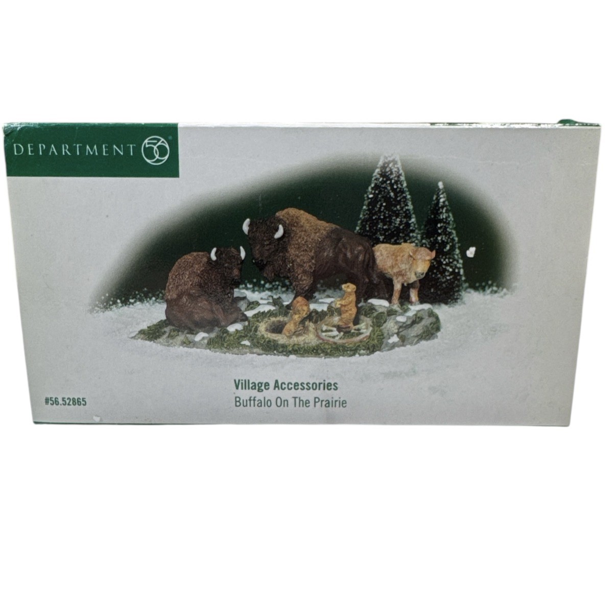 NEW Dept 56 Dickens BUFFALO ON THE PRAIRIE #52865