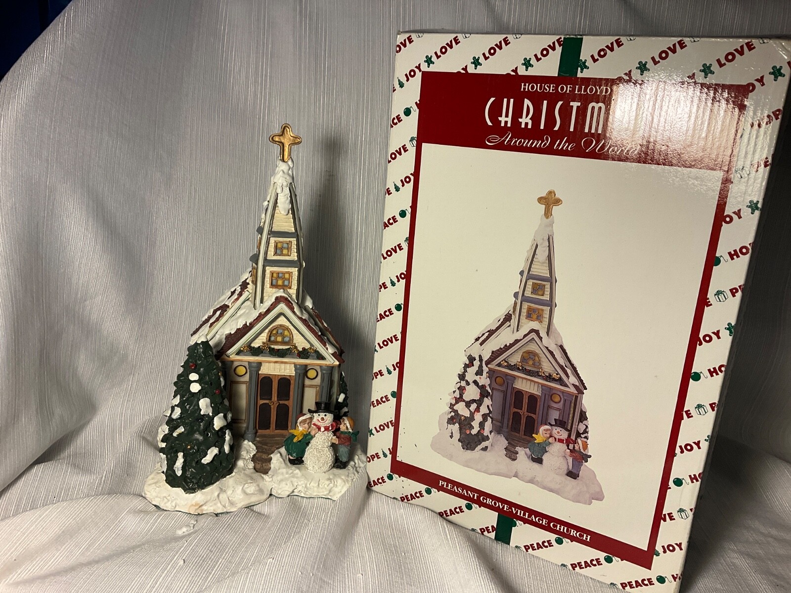Vintage House of Lloyd Christmas Around the World Pleasant Grove-Village Church