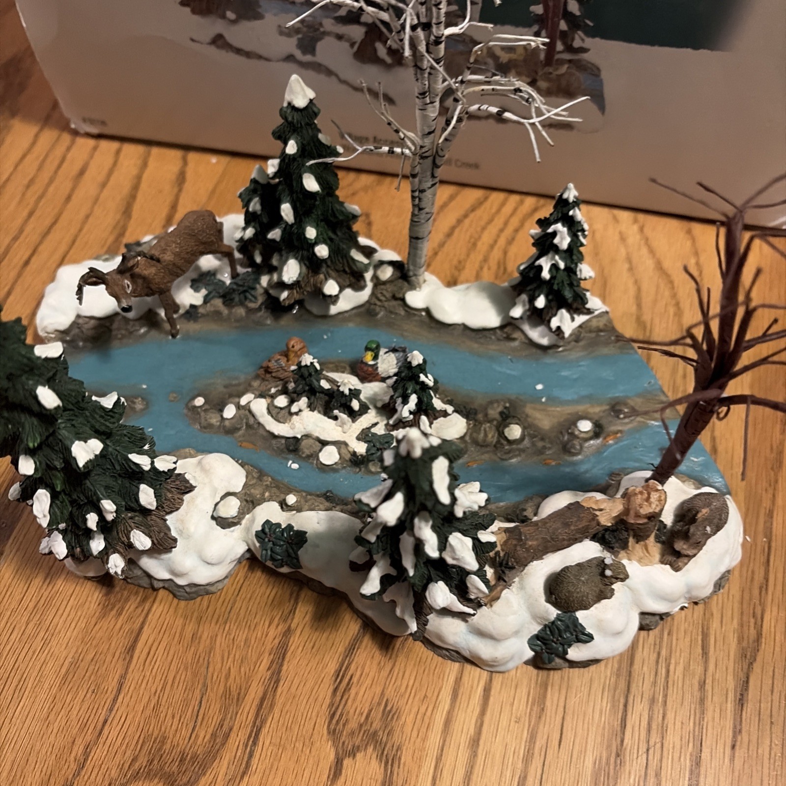 Department 56 Village Accessories Woodland Animals At Mill Creek 52720 in Box