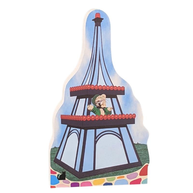Cat’s Meow Village Mister Roger’s Neighborhood Grandpere’s Eiffel Tower #20-471