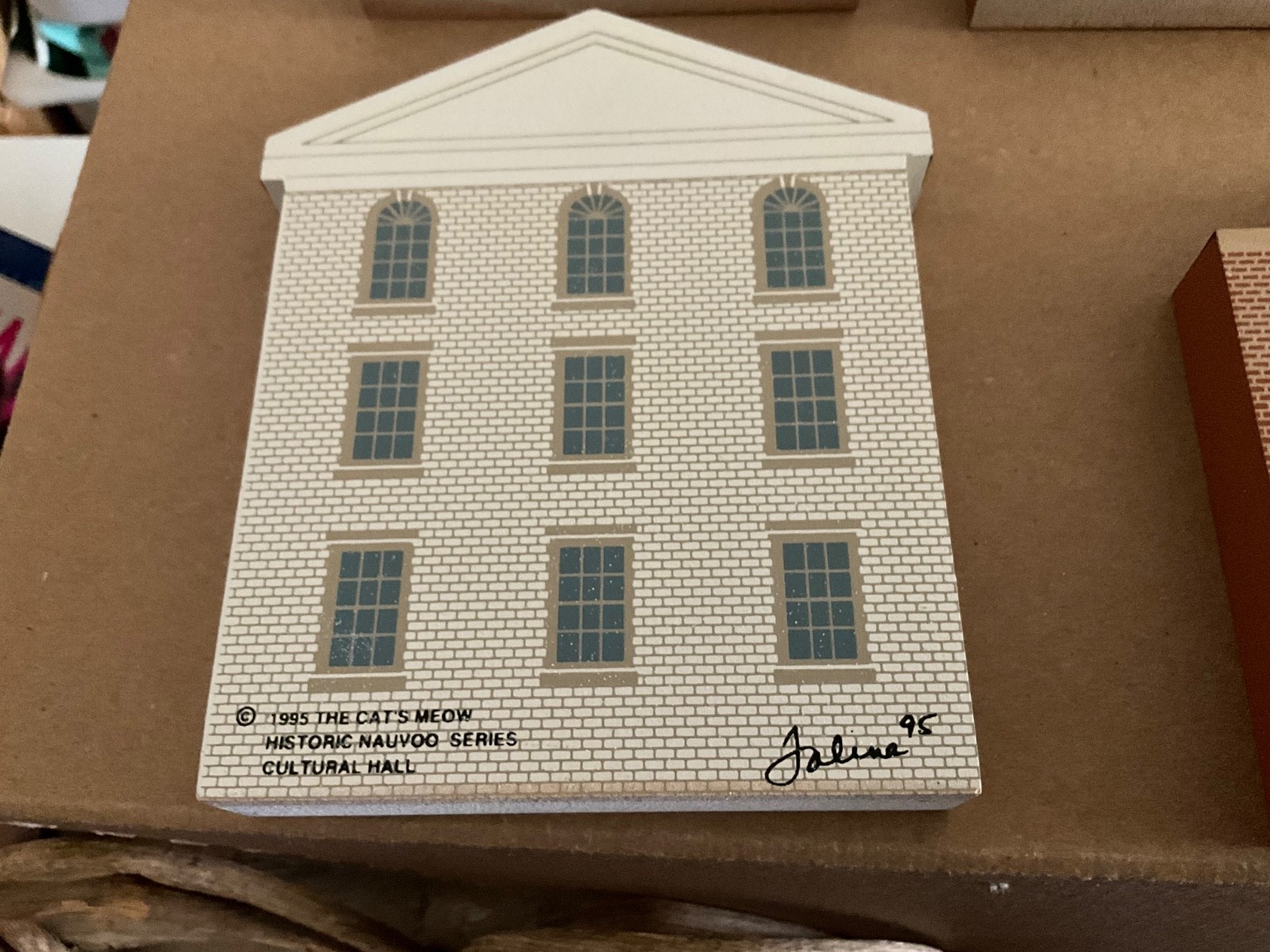The Cat’s Meow Village 1995 Historic Nauvoo Series – Set of Four – NEW