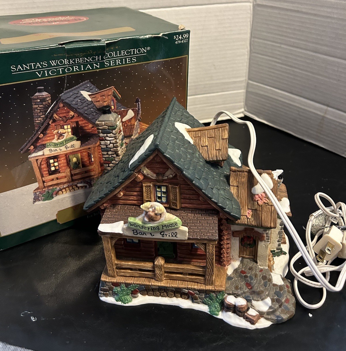 Santa’s Workbench Collection Victorian Series, WANDERING MOOSE BAR & GRILL