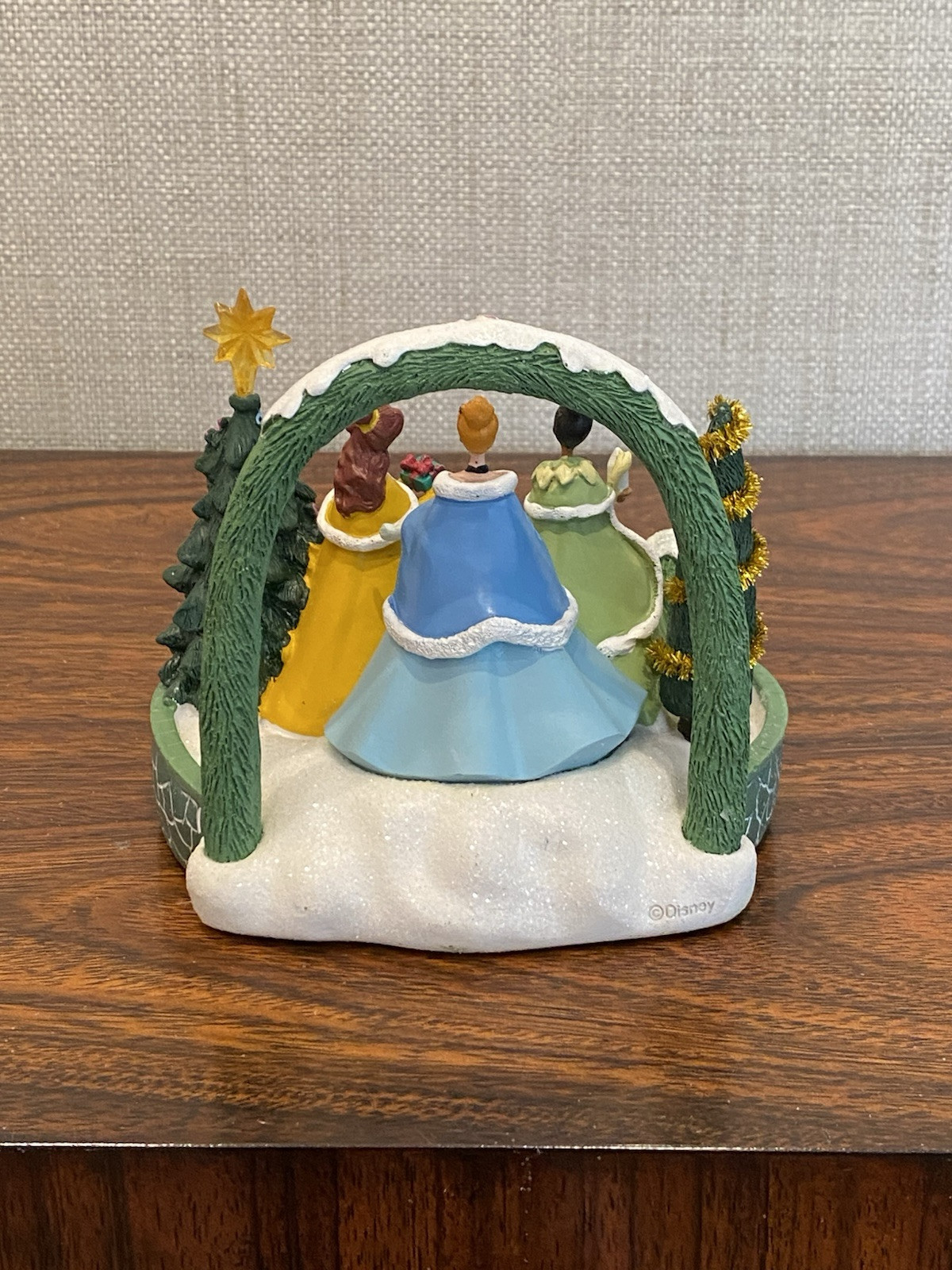 St. Nicholas Square Village Disney Princess Topiary Accessory Hand-Painted