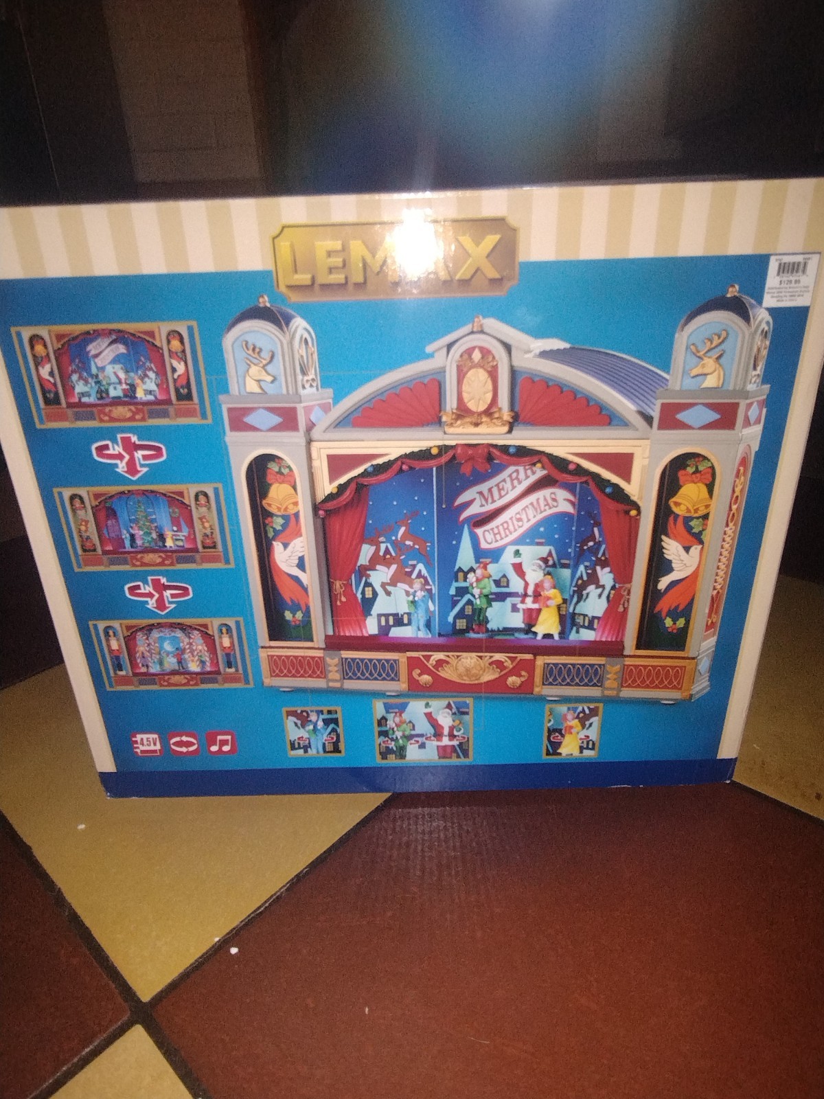 LEMAX CHRISTMAS BALLET RETIRED SOUND LIGHTS MOTION TESTED