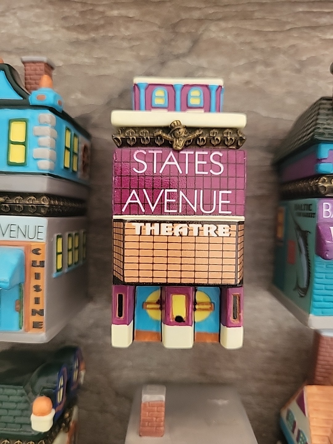 6 VTG Monopoly Series States Ave Mediterranean Vermont Oriental Virginia Baltic