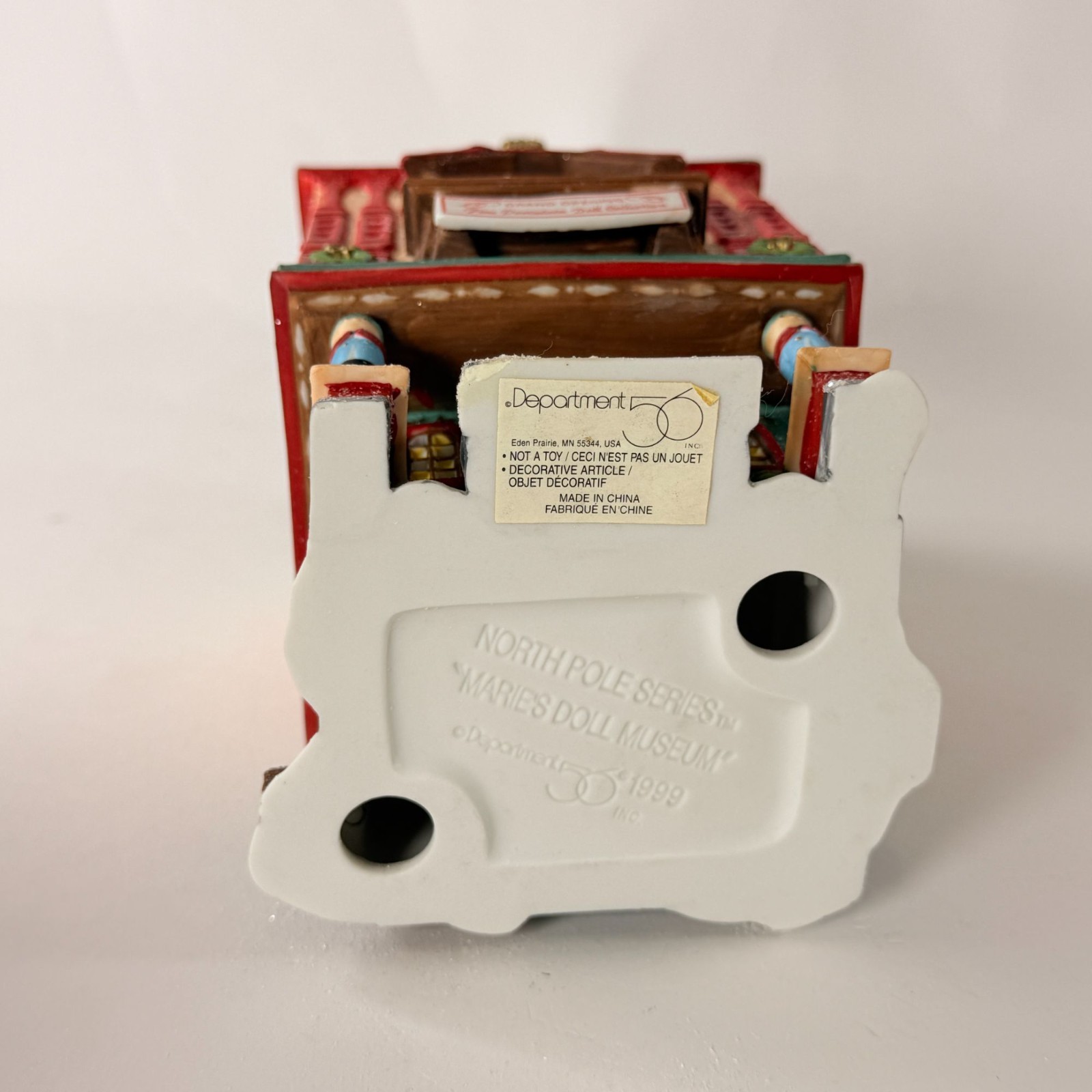 Vintage 1990’s Dept 56 North Pole Series Marie’s Doll Museum 56408