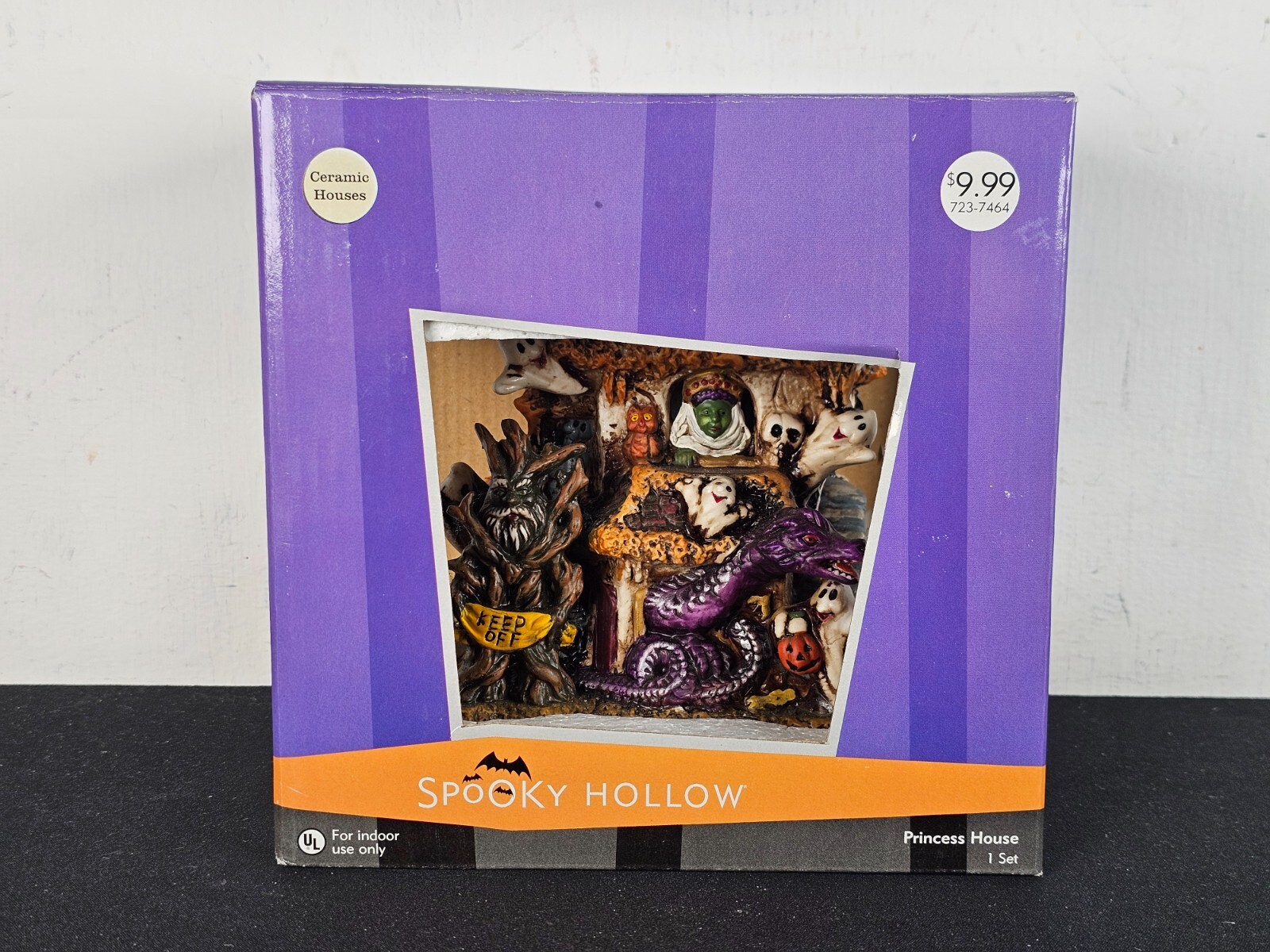 Spooky Hollow Princess House Halloween Decor With Original Box