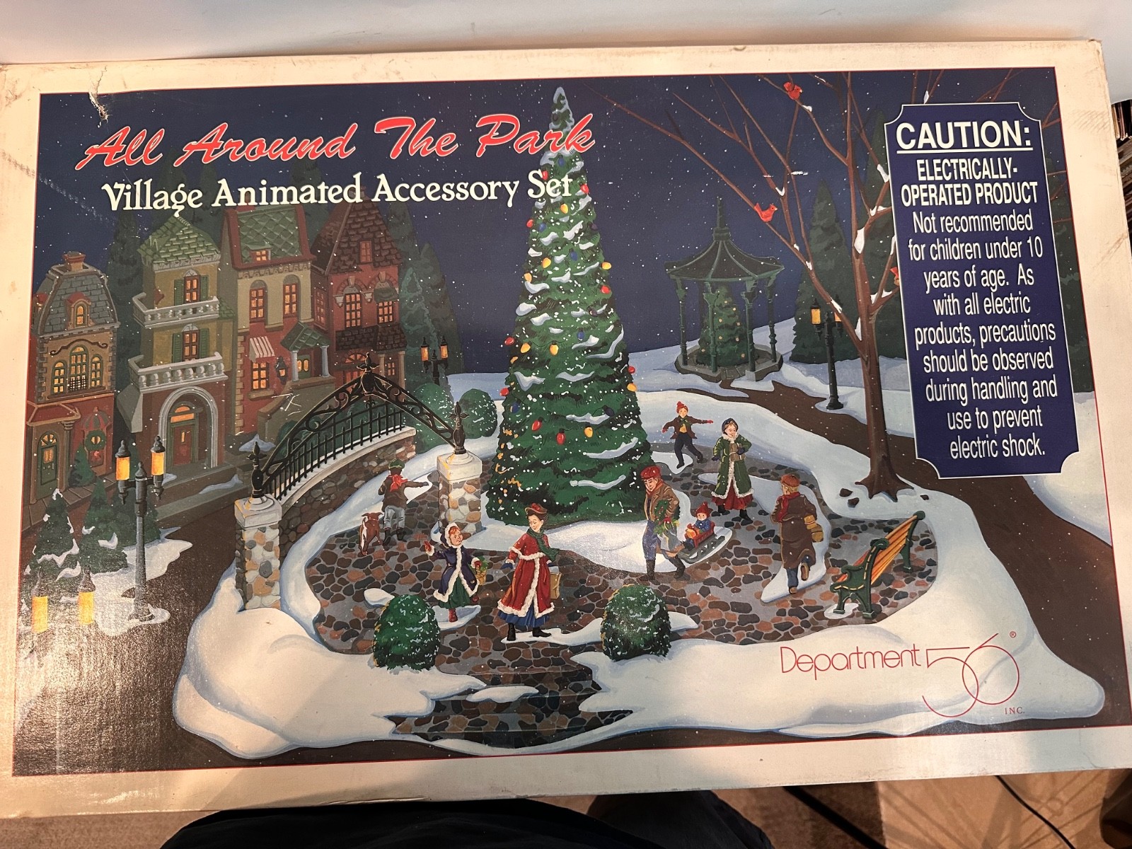 Department 56 – All Around the Park – Animated Accessory Set – #5247 – 1994