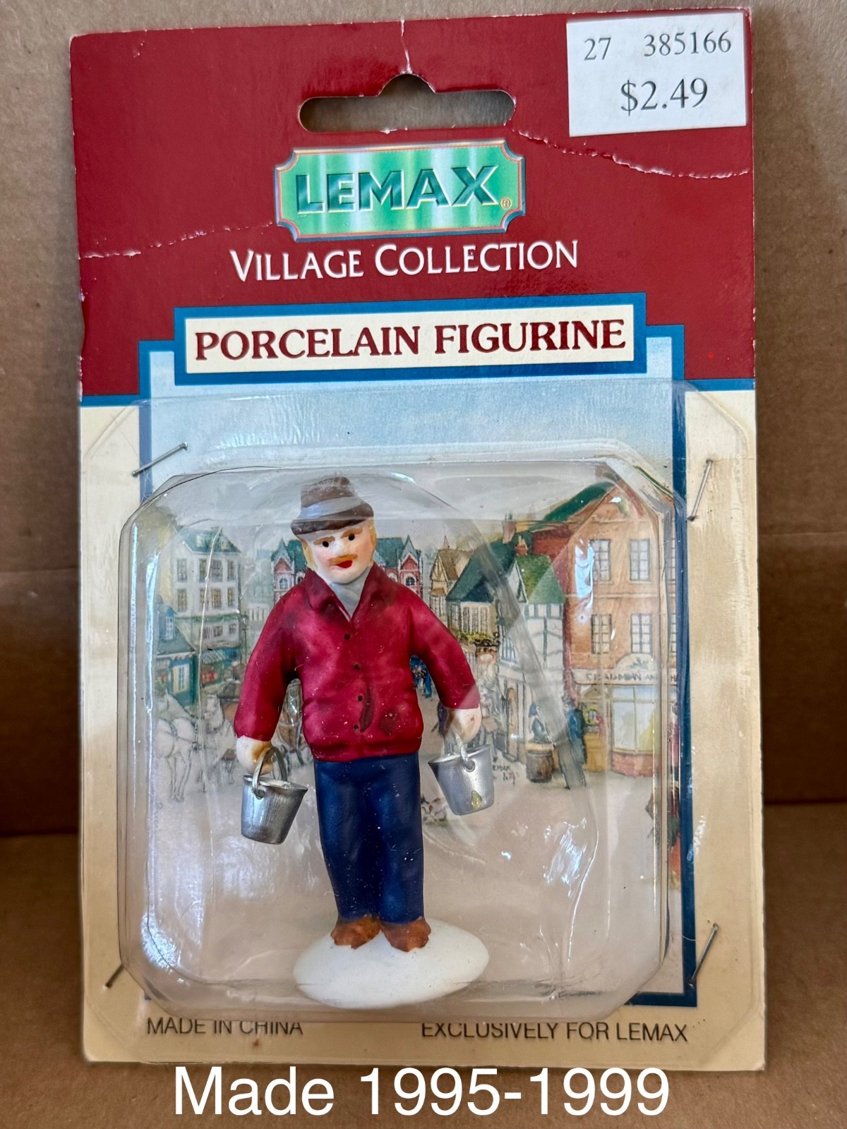 YOU CHOOSE Lemax Figurine Vintage Figure Christmas Village Vail Village Etc