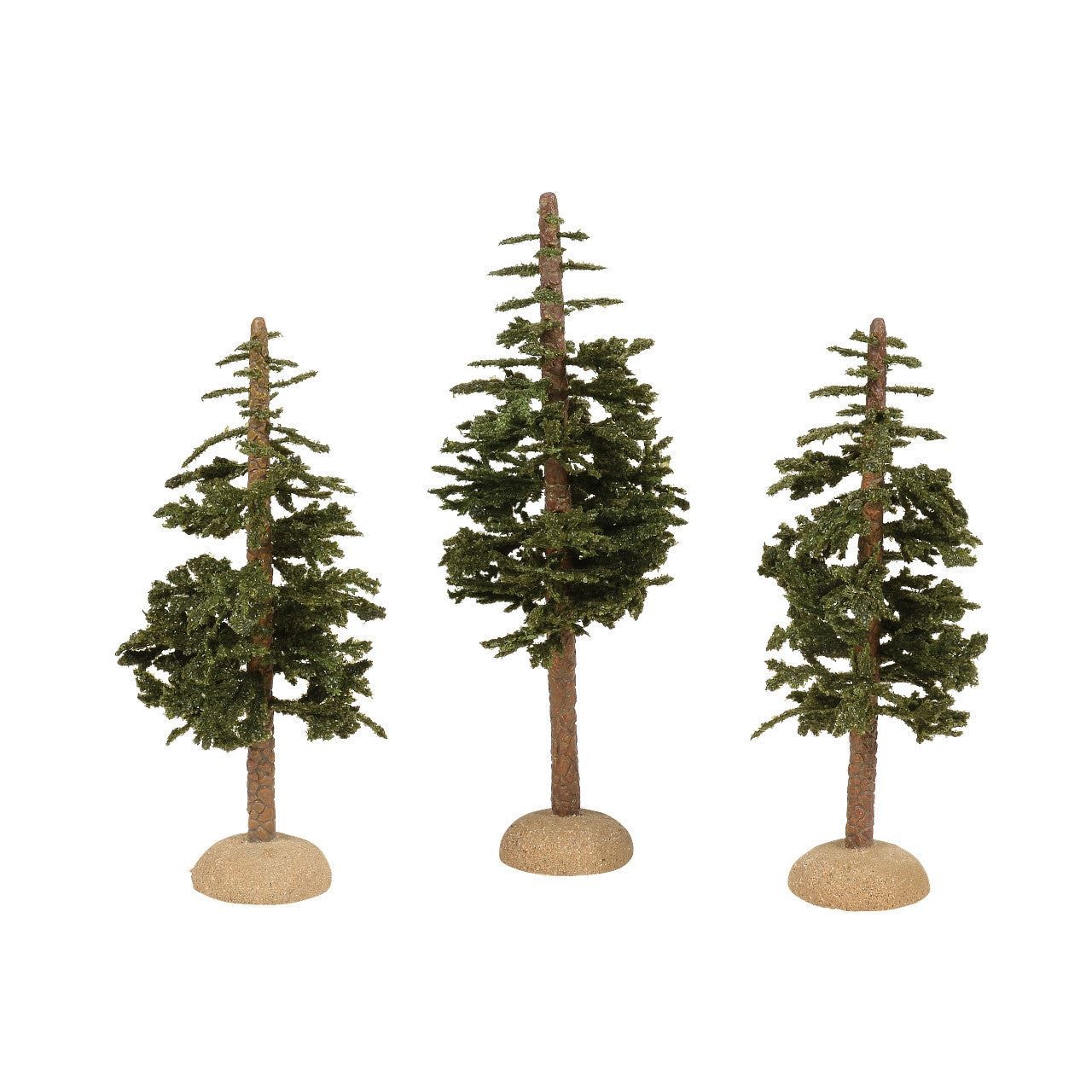 Department 56 Cross Product Village Accessory Ponderosa Pines Set of 3 6014702